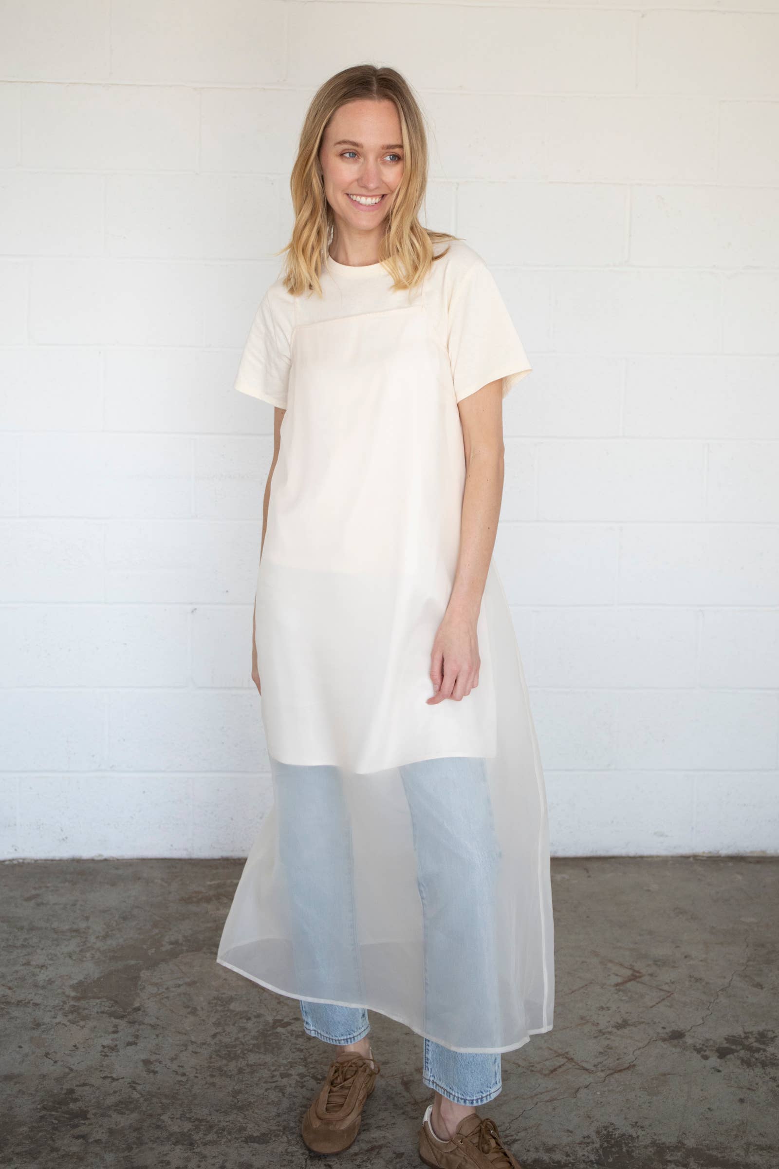 Jeanie Dress: Champagne
