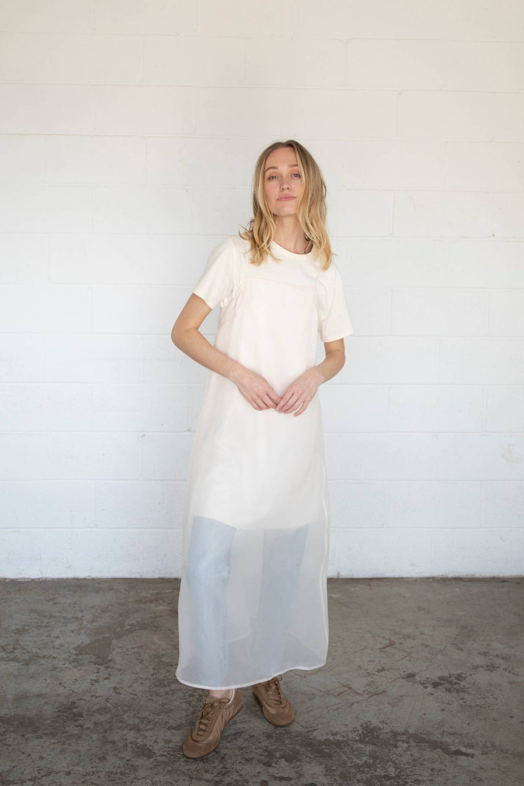 Jeanie Dress: Champagne