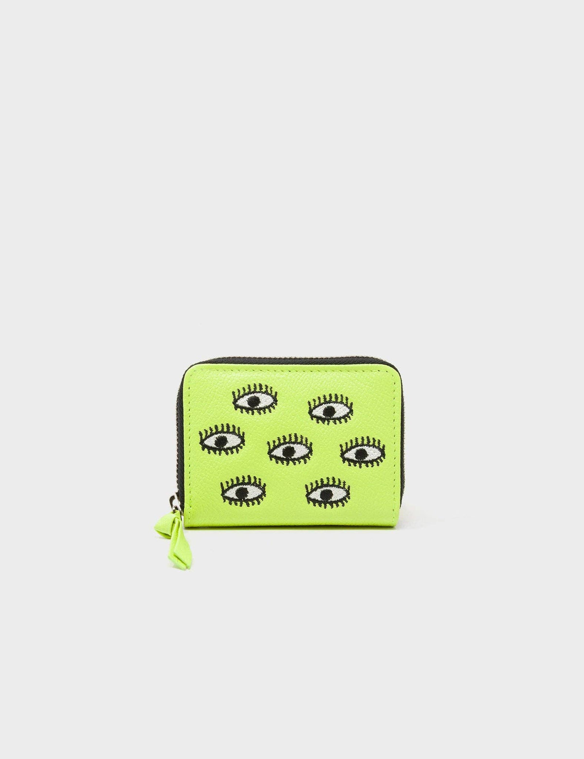 Min & Mon Frodo Leather Zip Around Wallet - Sharp Green