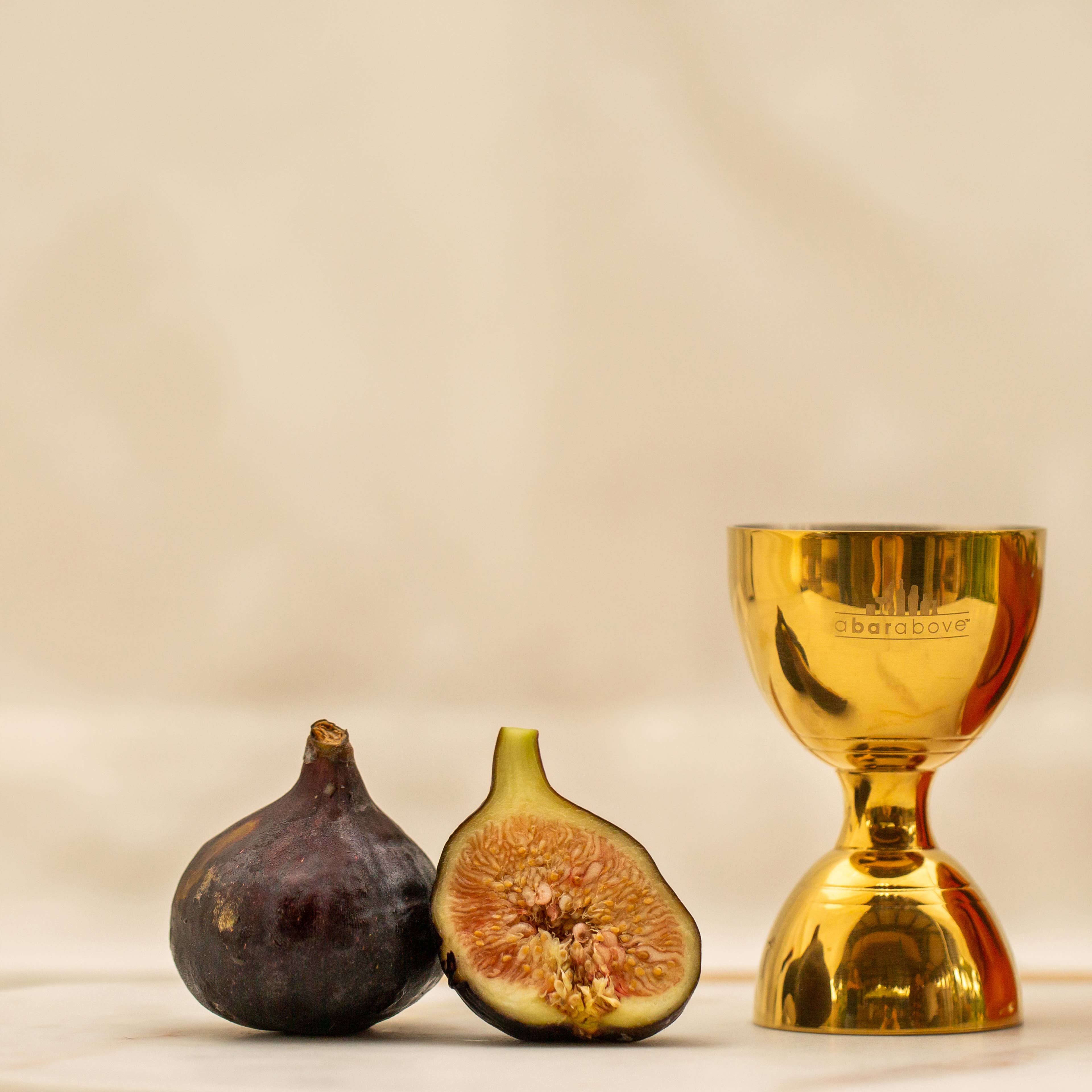 Bell Jigger - 2 ounce, Gold