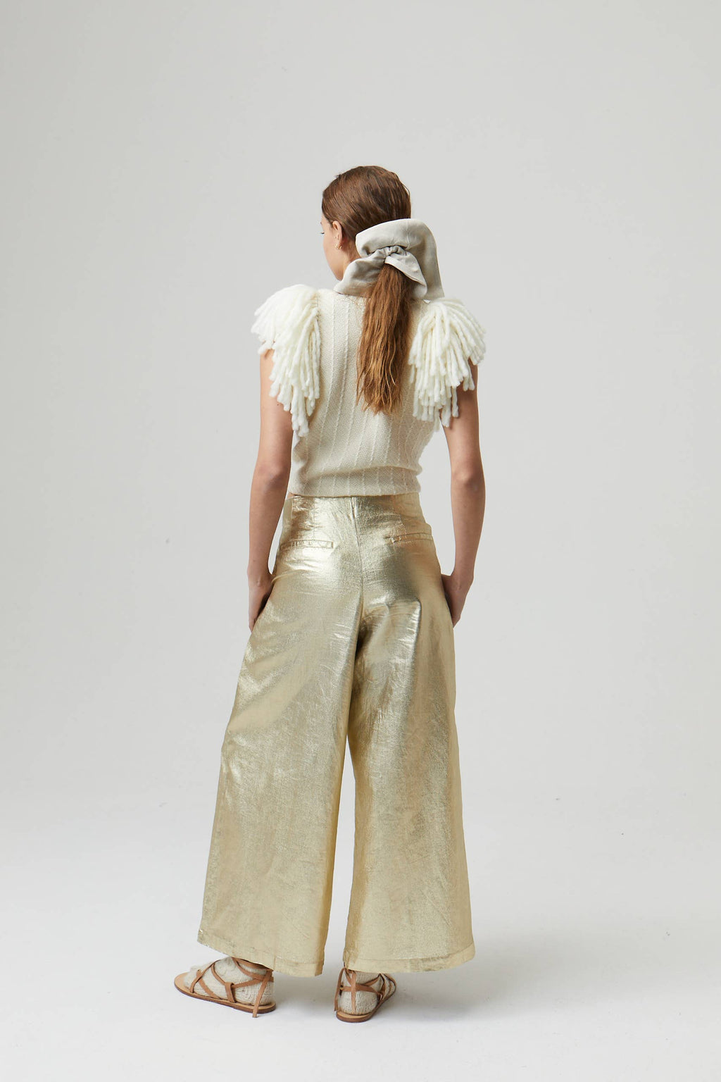 Lake Merino Wool Vest - Natural