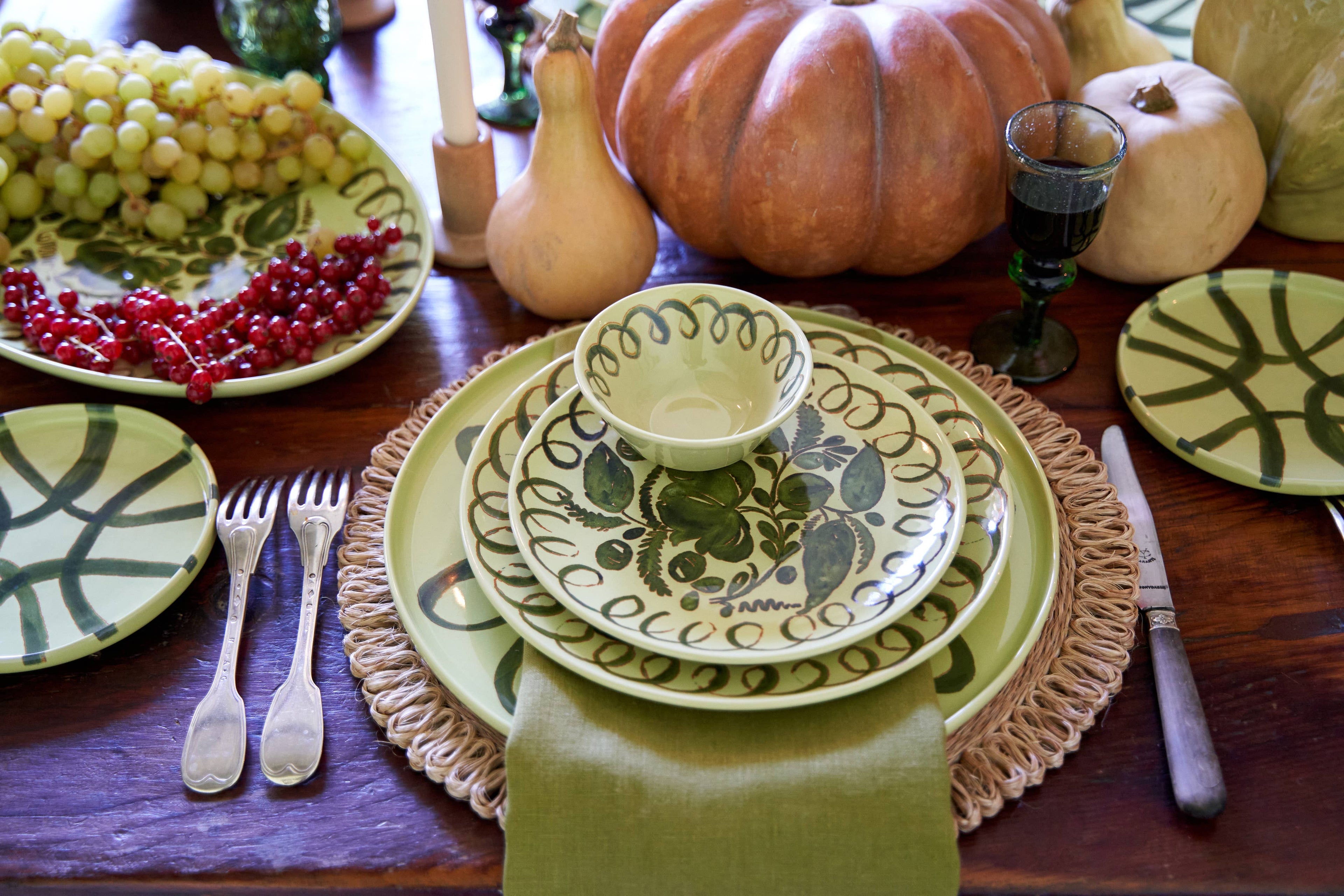Caravan Home Amalfi Berry Bowl - Lime
