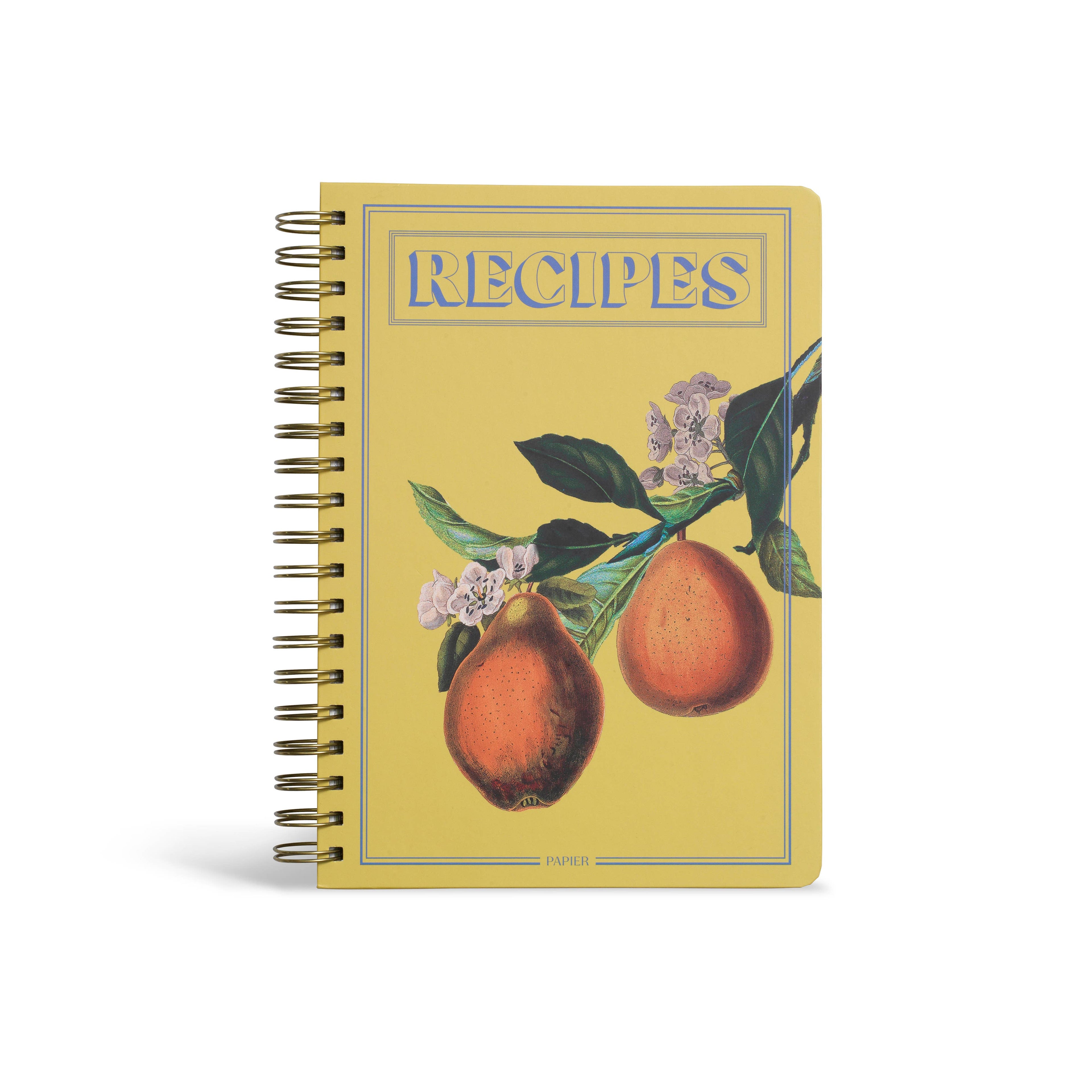 Hanging Fruits Hardcover Guided Recipe Journal