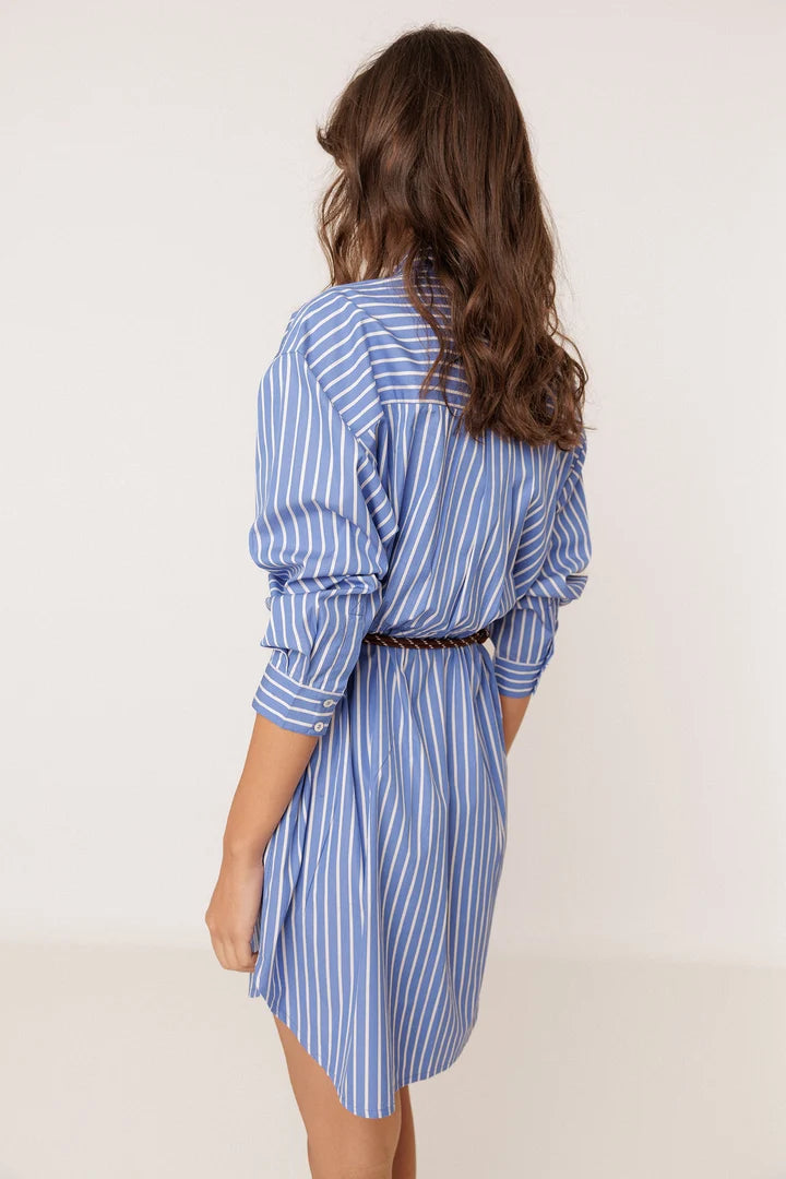 Indi & Cold Chocolate Cord and Leather Belt