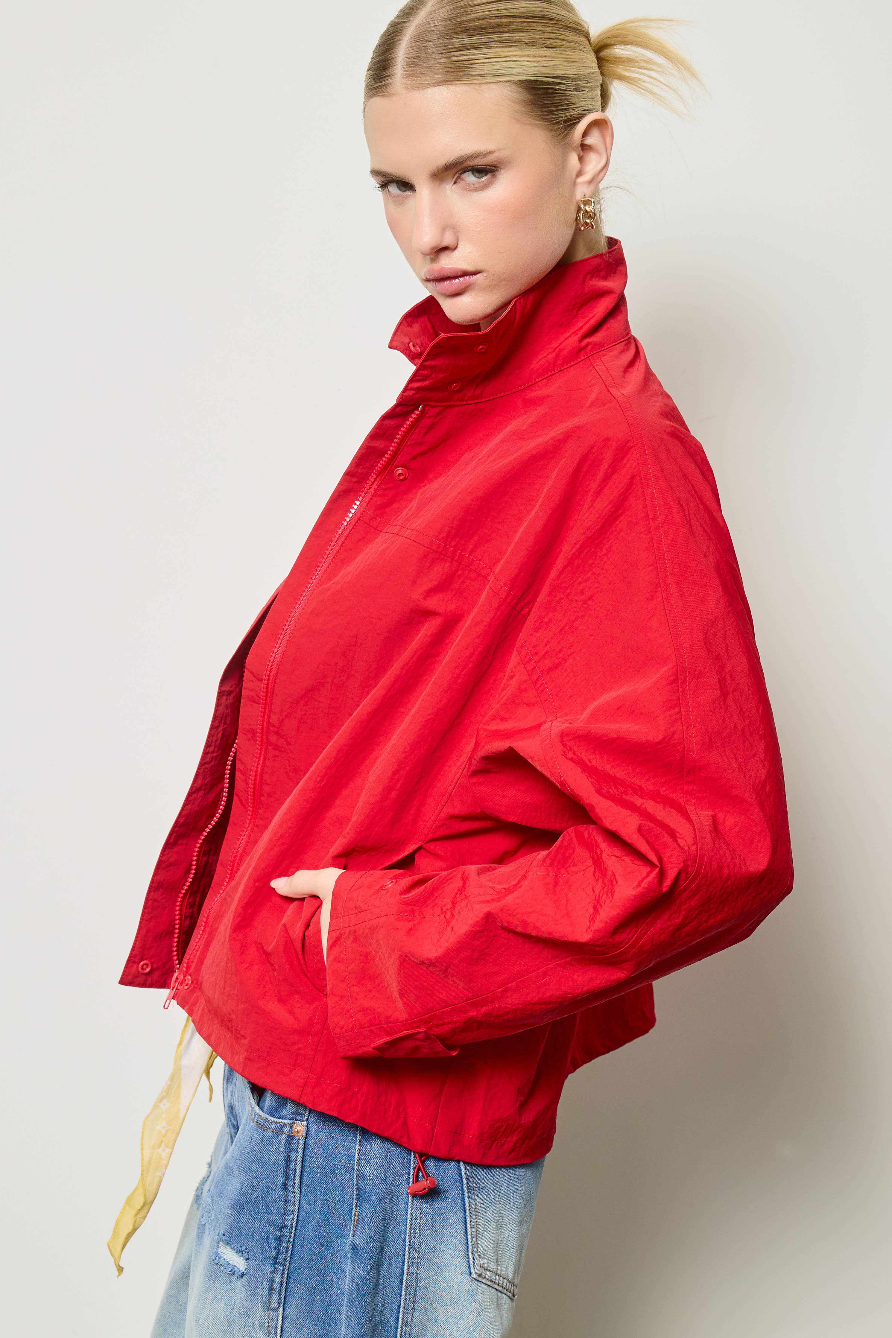 Utility Windbreaker Jacket