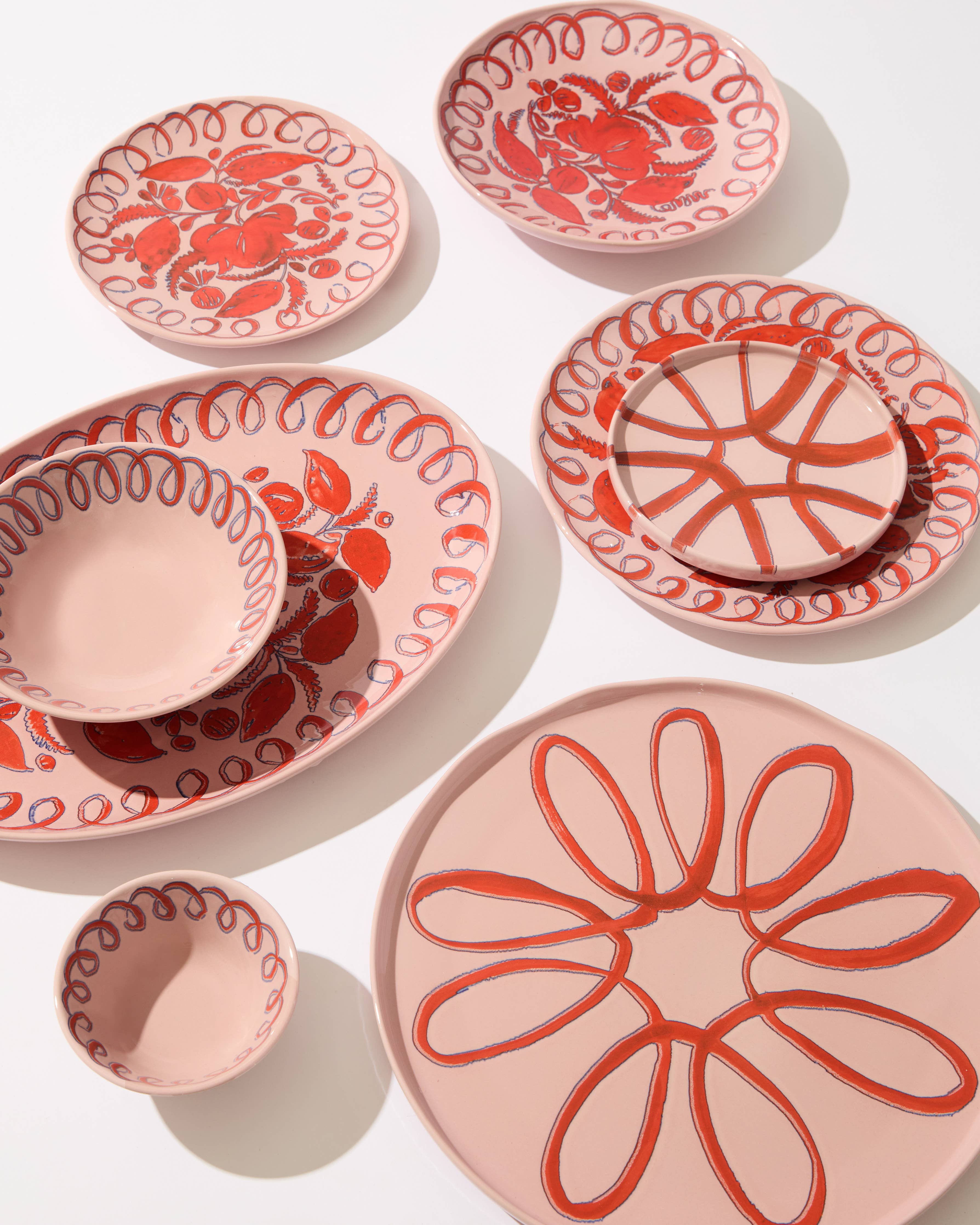 Caravan Home Amalfi Pasta Bowl - Pink