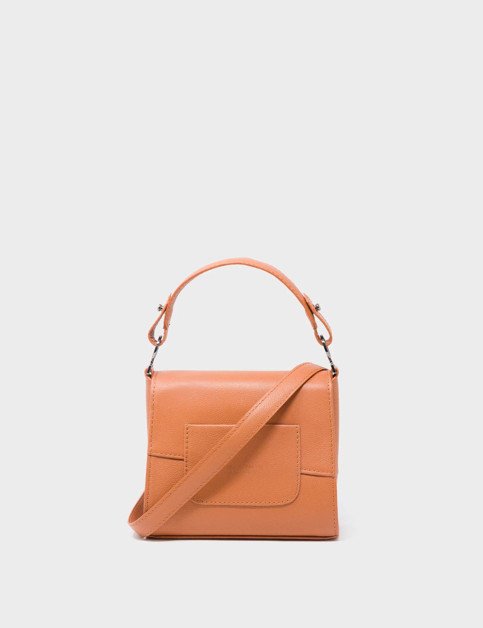 Anastasio Micro Crossbody Handbag: Caramel Leather
