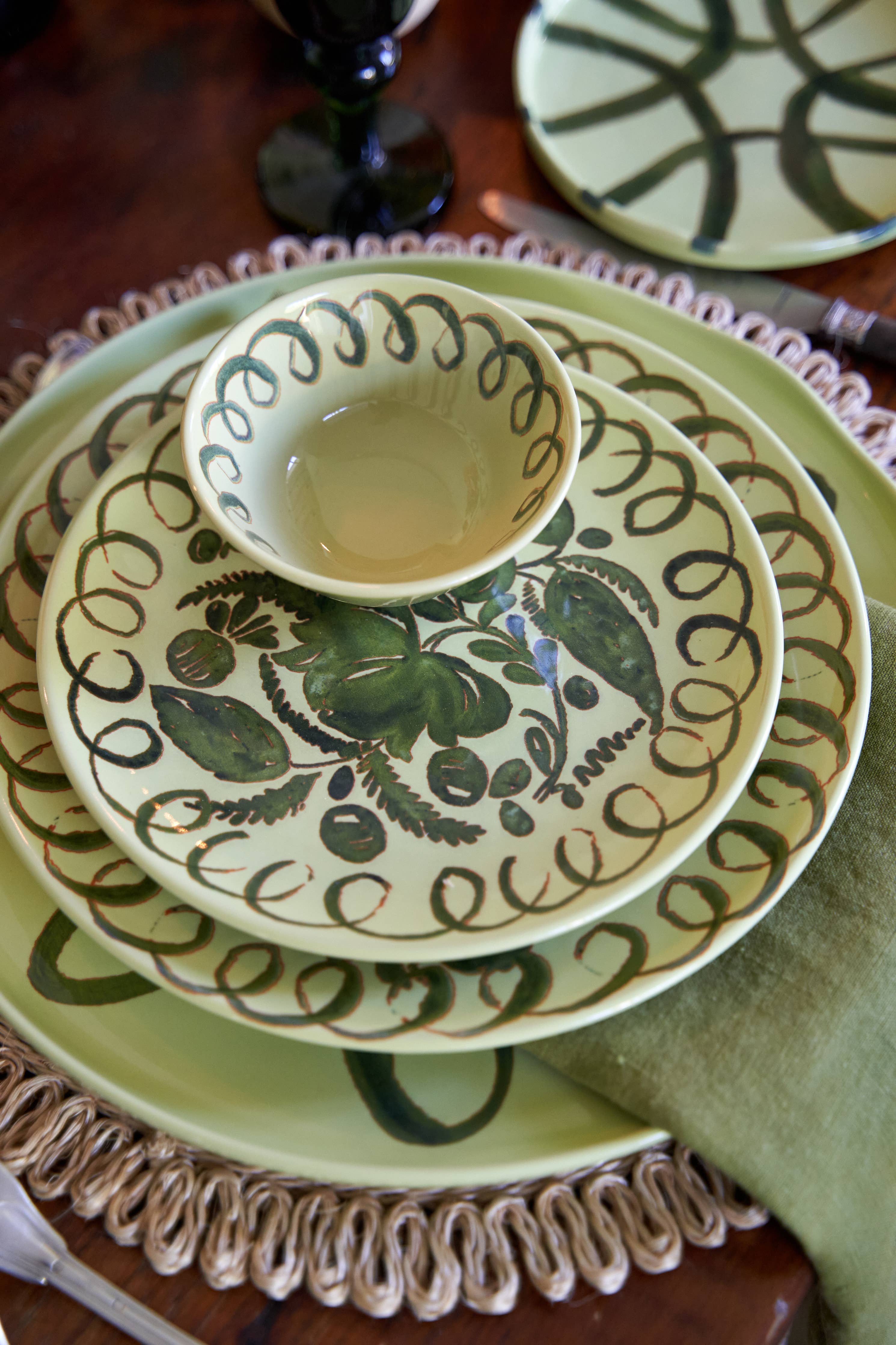 Caravan Home Amalfi Berry Bowl - Lime