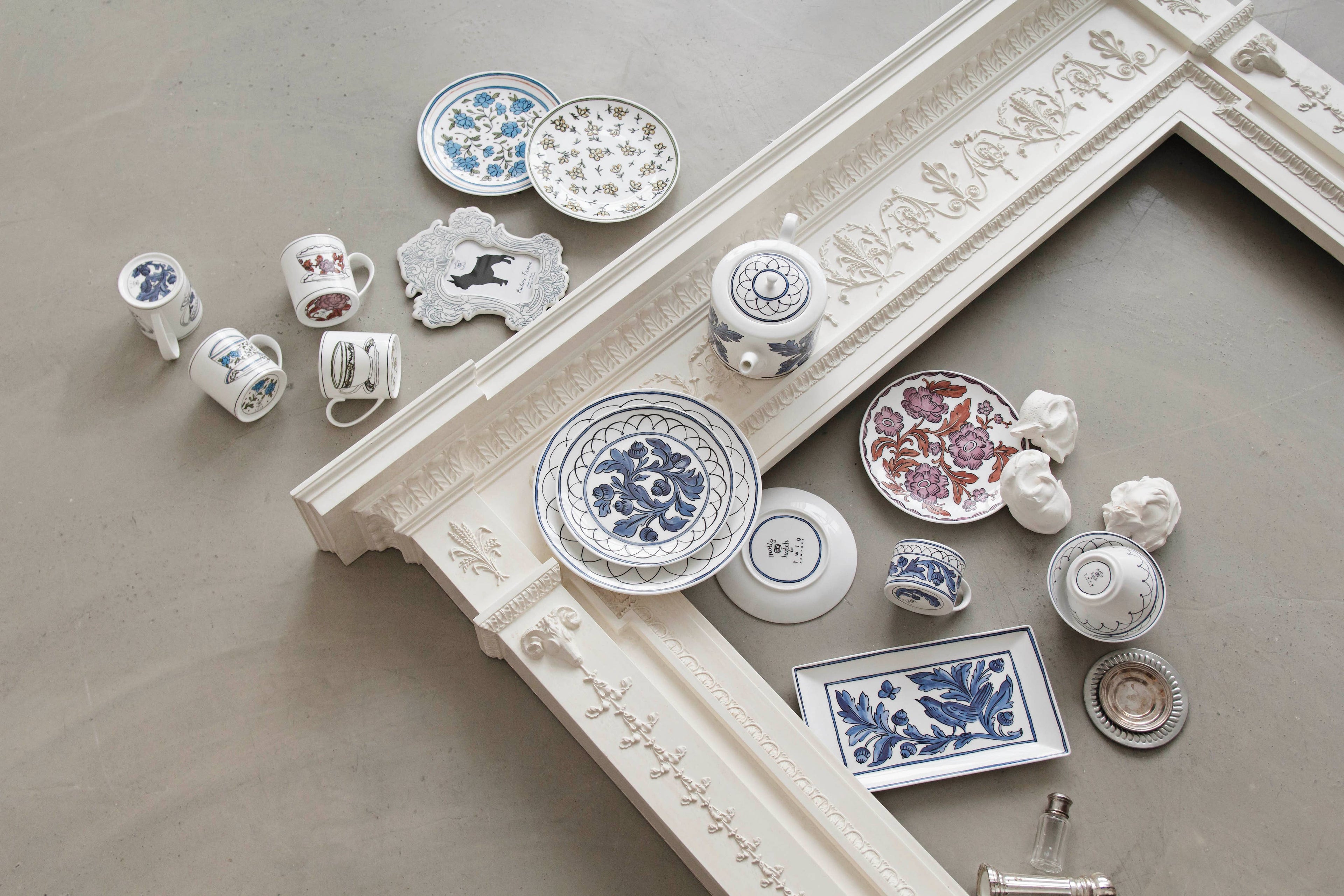 Blue Bird - 8" Salad Plate