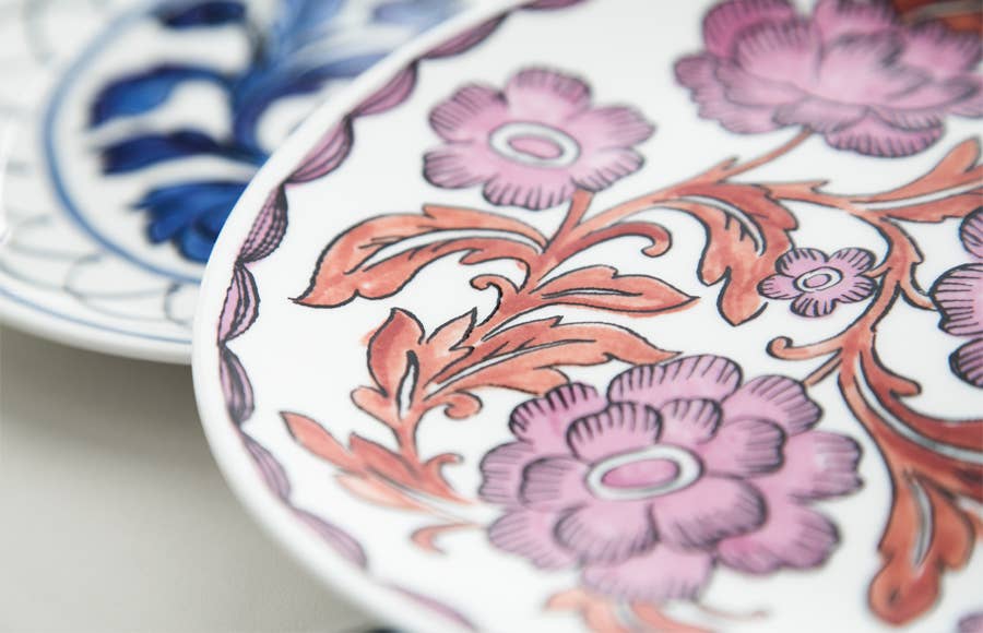 Heritage - Rosa Rugosa - 8" Salad Plate