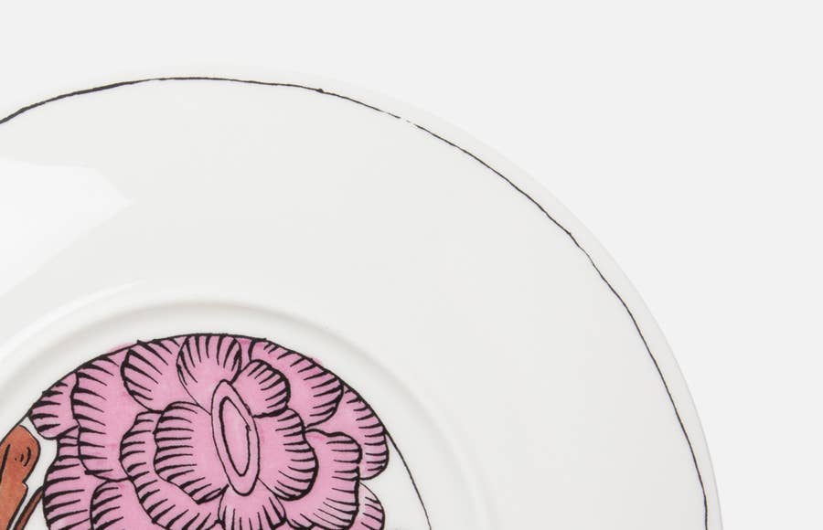 Heritage - Rosa Rugosa - 8" Salad Plate