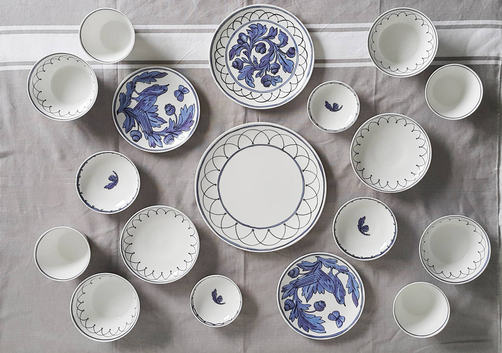 Blue Bird - 8" Salad Plate