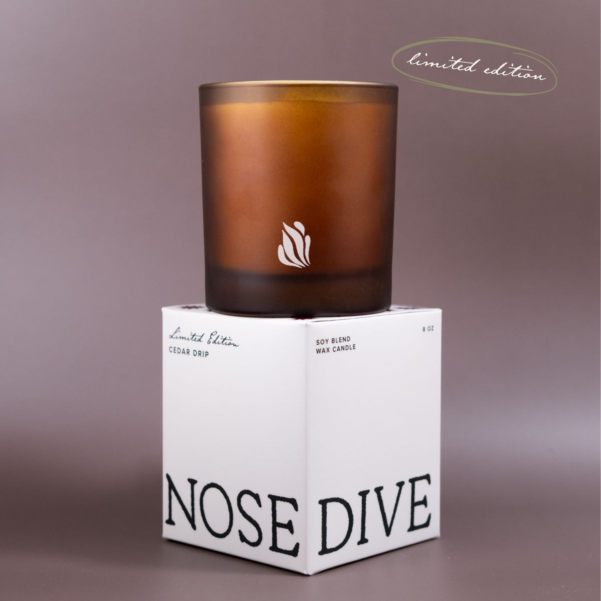 Nose Dive Cedar Drip Candle
