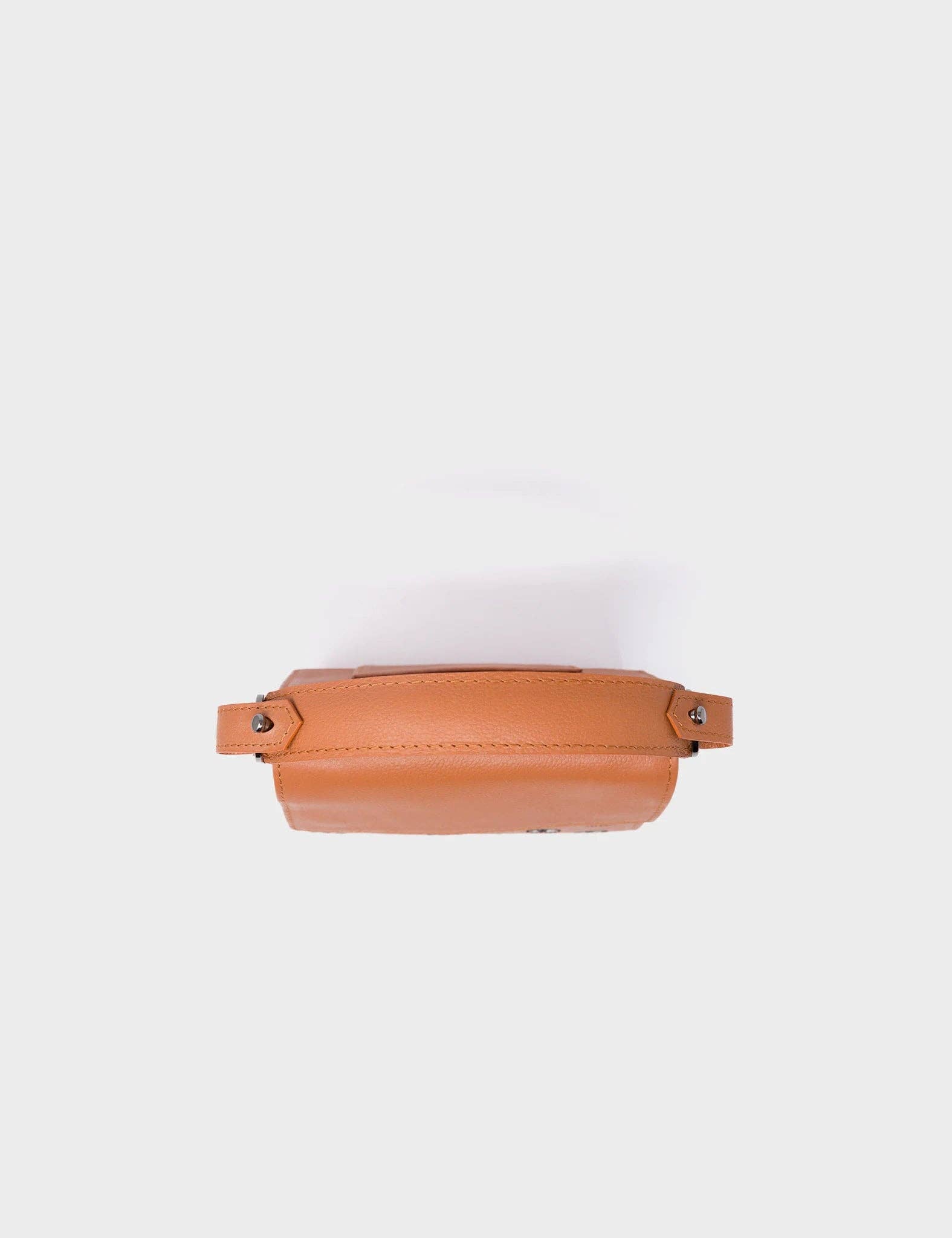 Anastasio Micro Crossbody Handbag: Caramel Leather