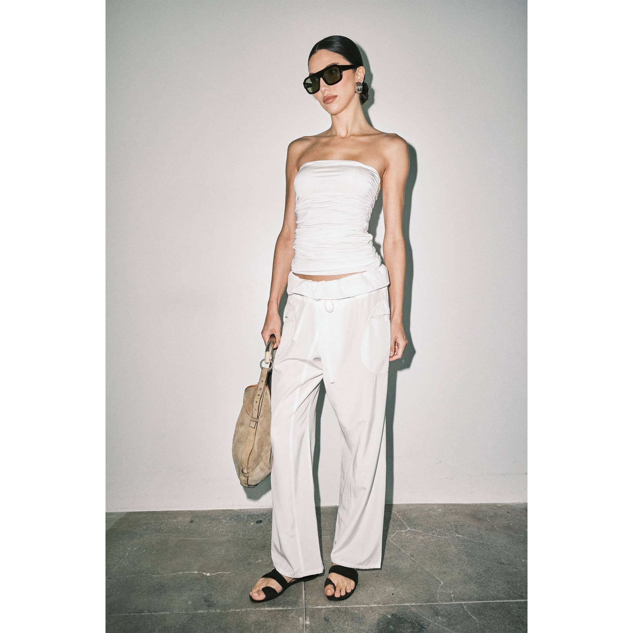Valentina Ruched Tube Top