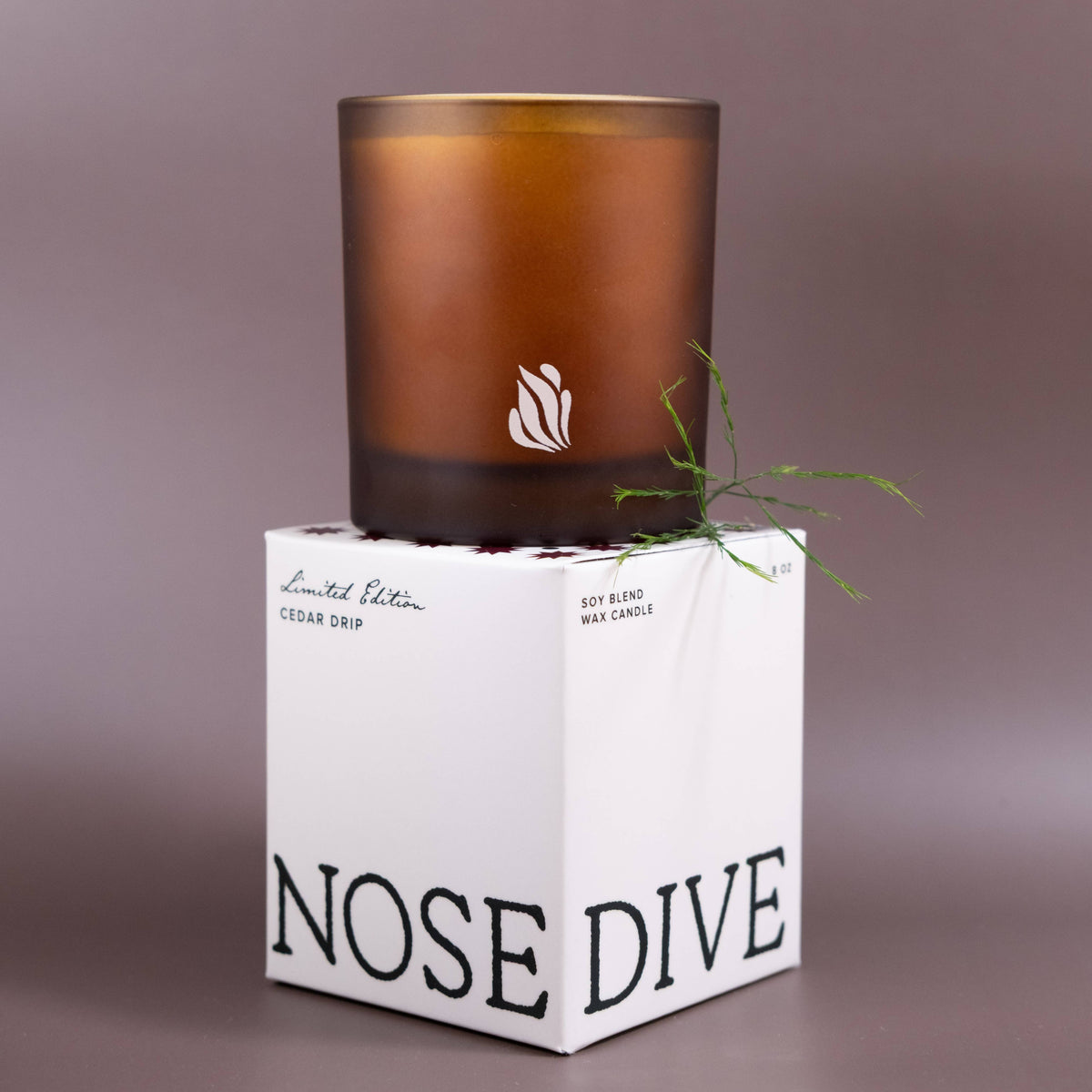 Nose Dive Cedar Drip Candle