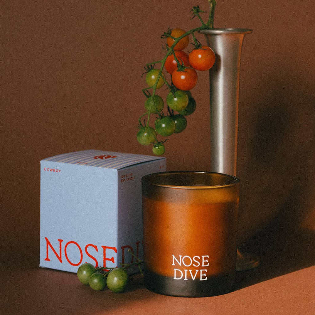 Nose Dive Cowboy Candle
