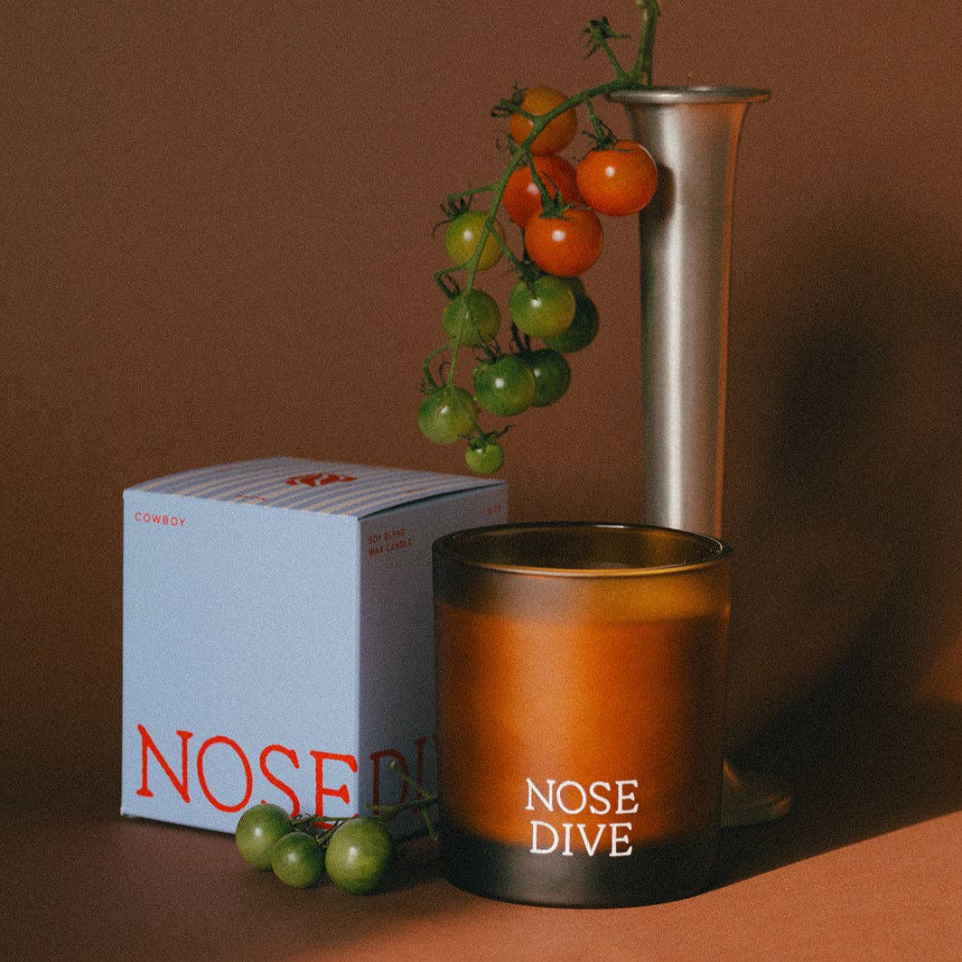 Nose Dive Cowboy Candle