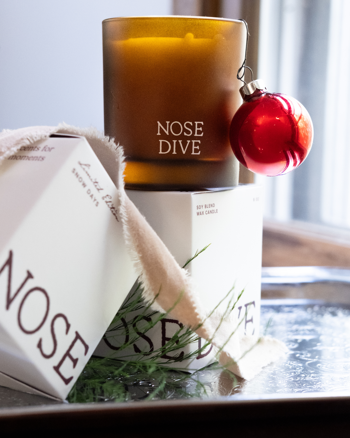 Nose Dive Snow Days Candle