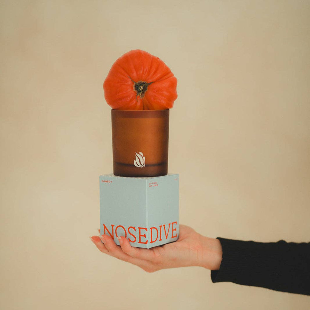 Nose Dive Cowboy Candle