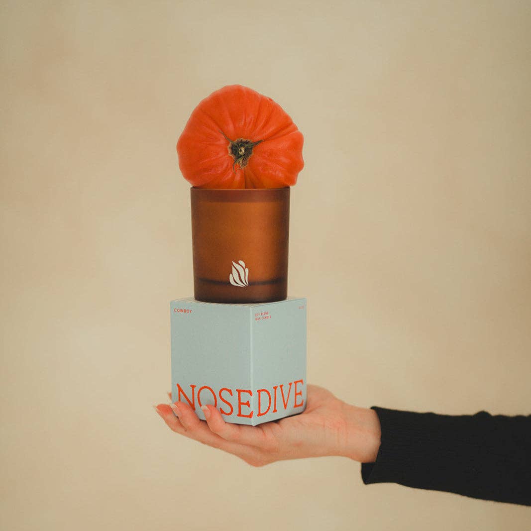 Nose Dive Cowboy Candle