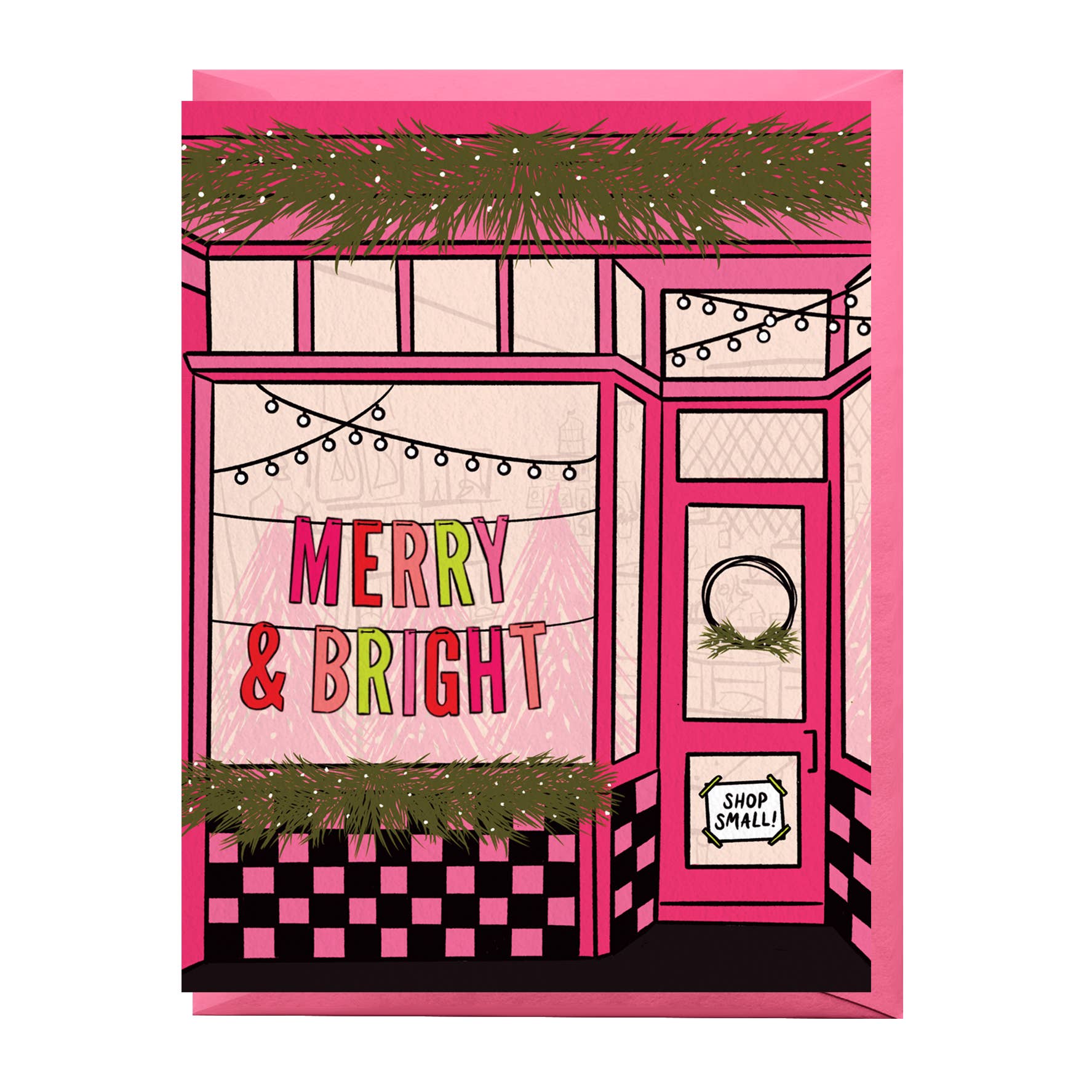 Holiday Shop Window Card