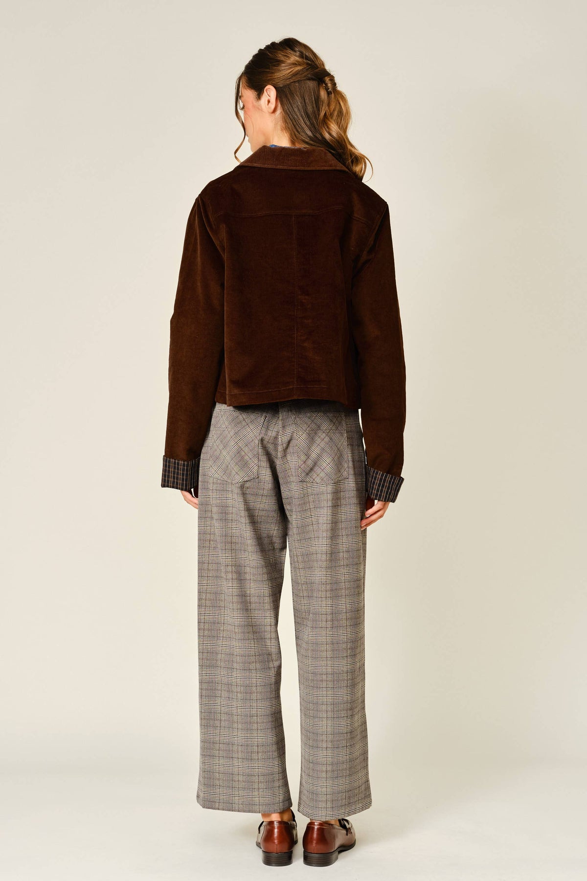 Crop Corduroy Jacket