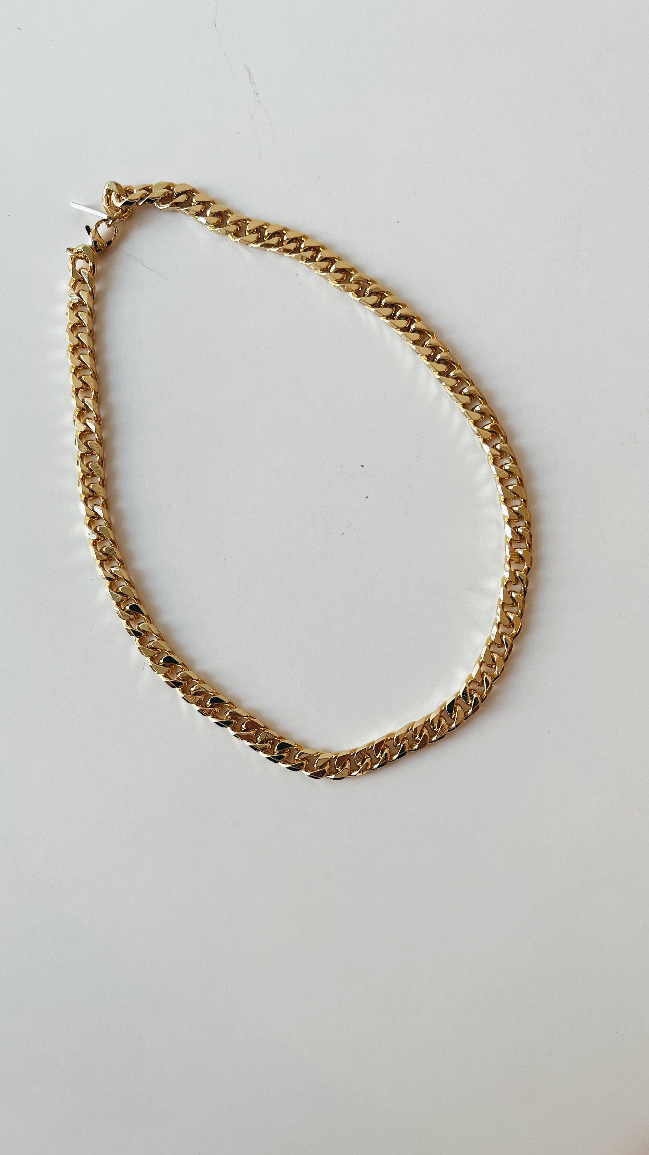 Petit Paperclip Layering Chain Necklaces: 18"