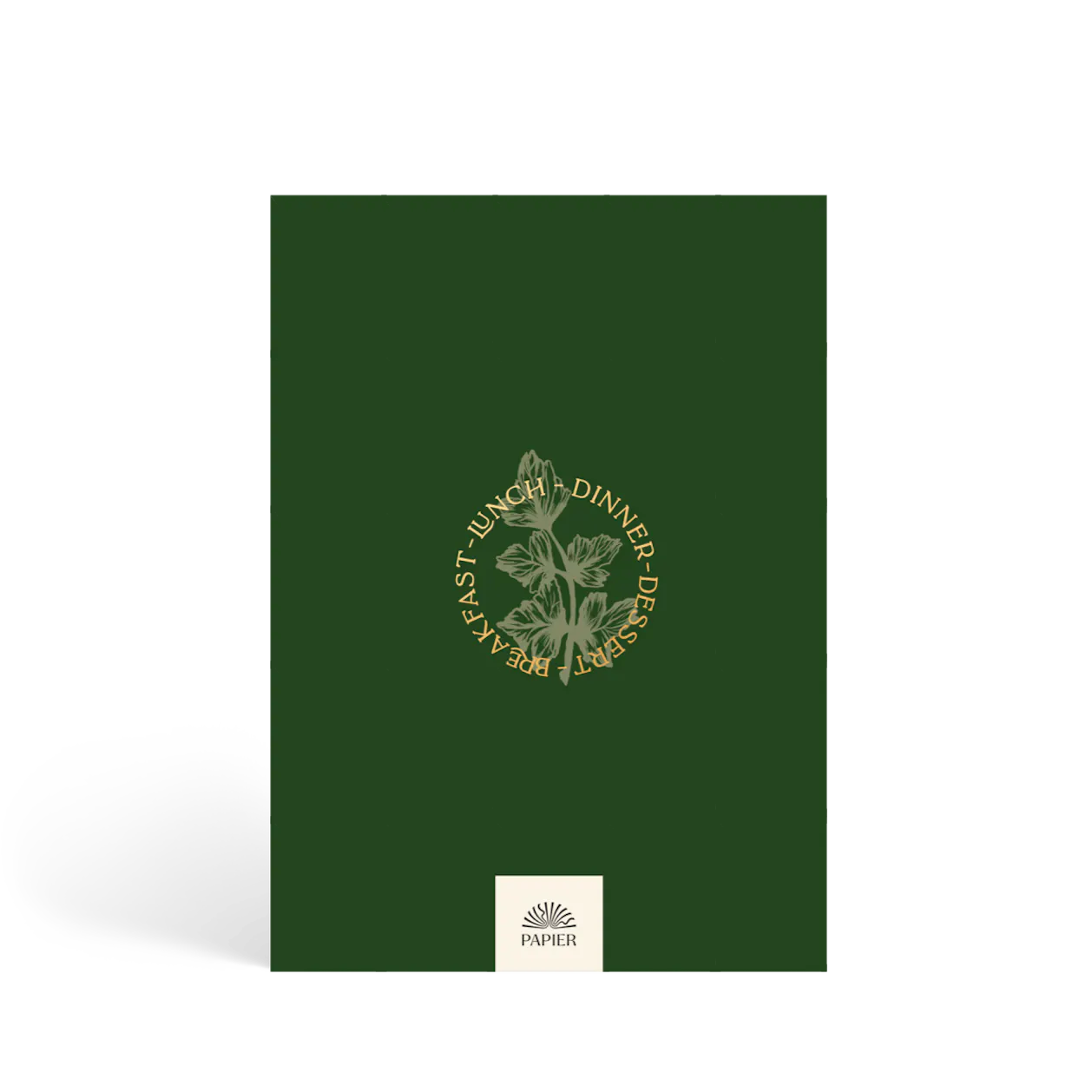 Herb Garden Hardcover Guided Recipe Journal