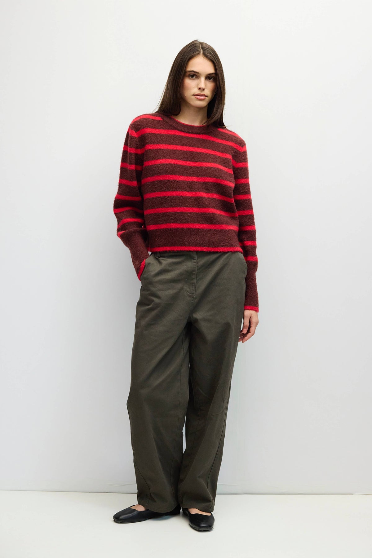 Mod Ref Mckenzie Striped Sweater