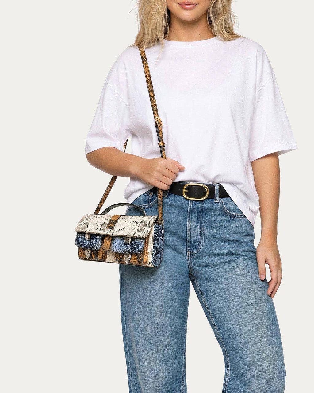 Rebel Crossbody: snake