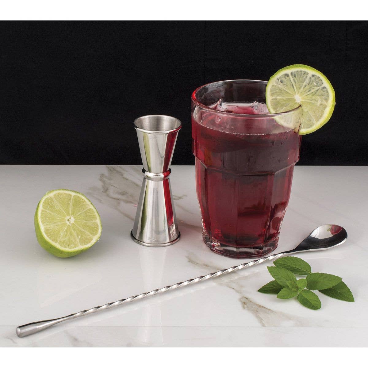 Silver Cocktail Mixing Spoon