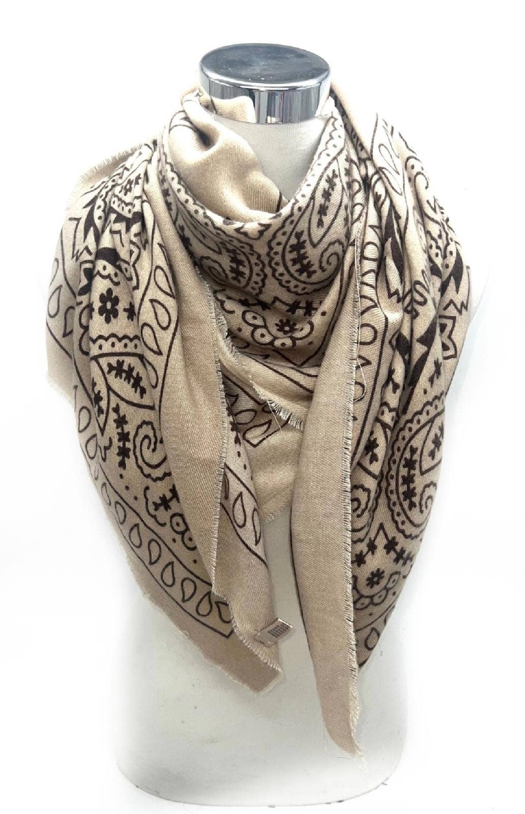 Bandana Print Scarf