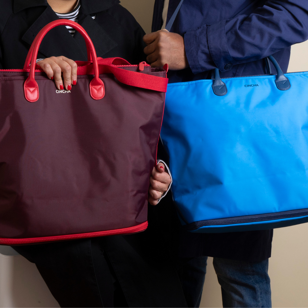 The Expandable Tote - Cerulean