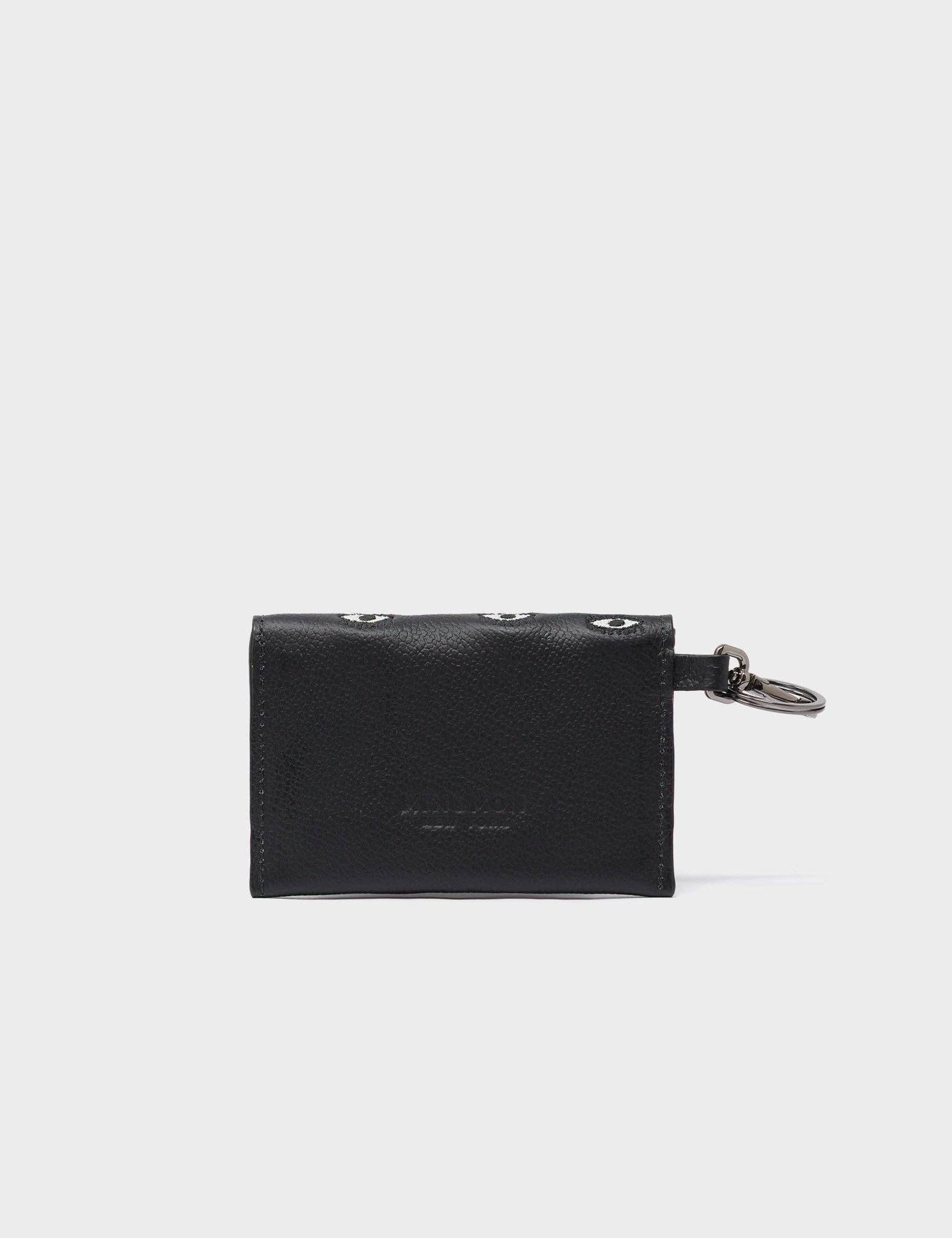 Min & Mon Fabian Black Leather Wallet