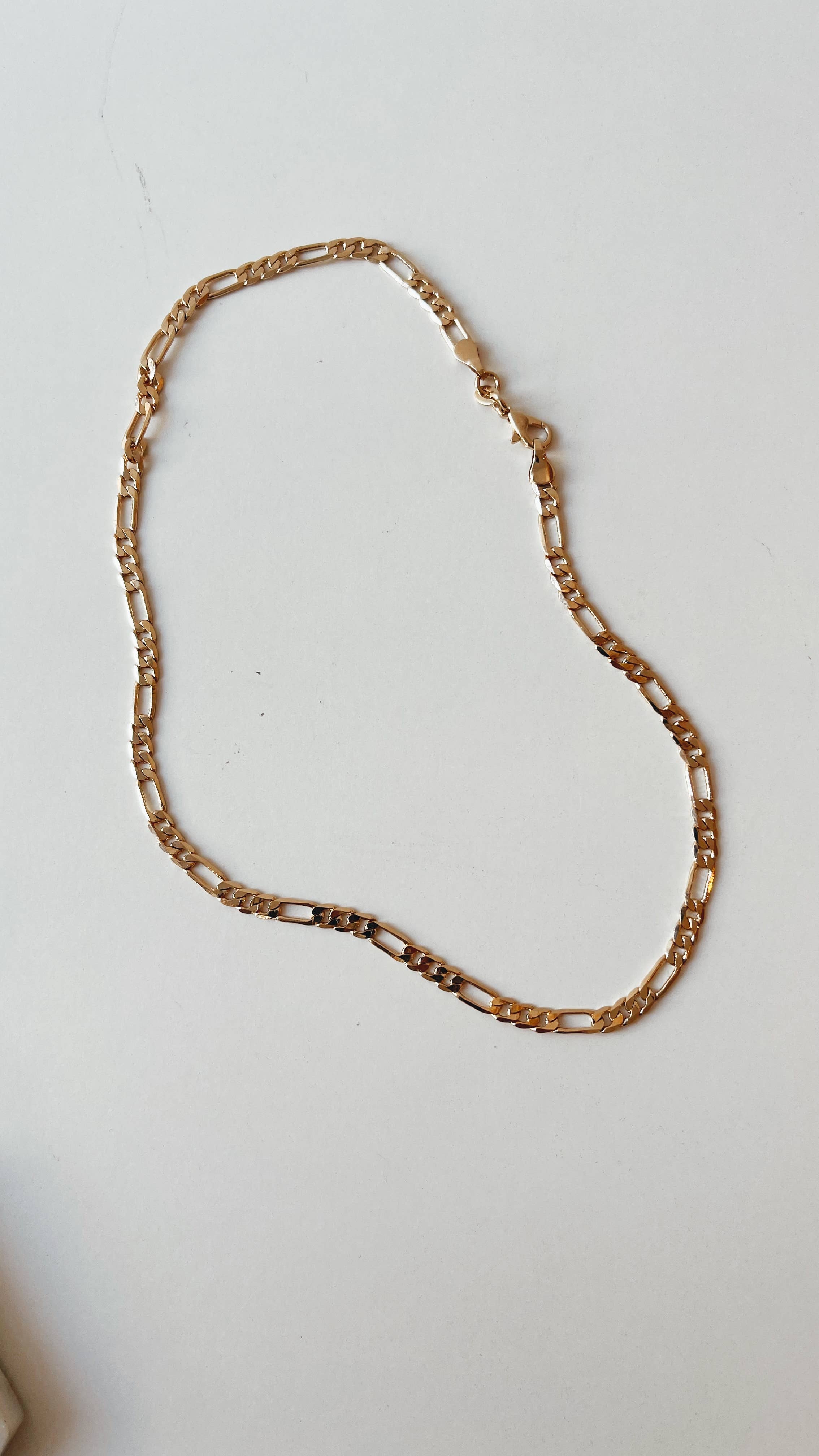 Petit Paperclip Layering Chain Necklaces: 18"