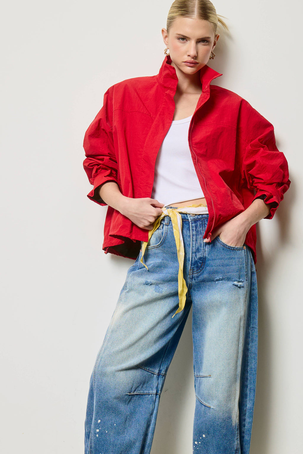 Utility Windbreaker Jacket