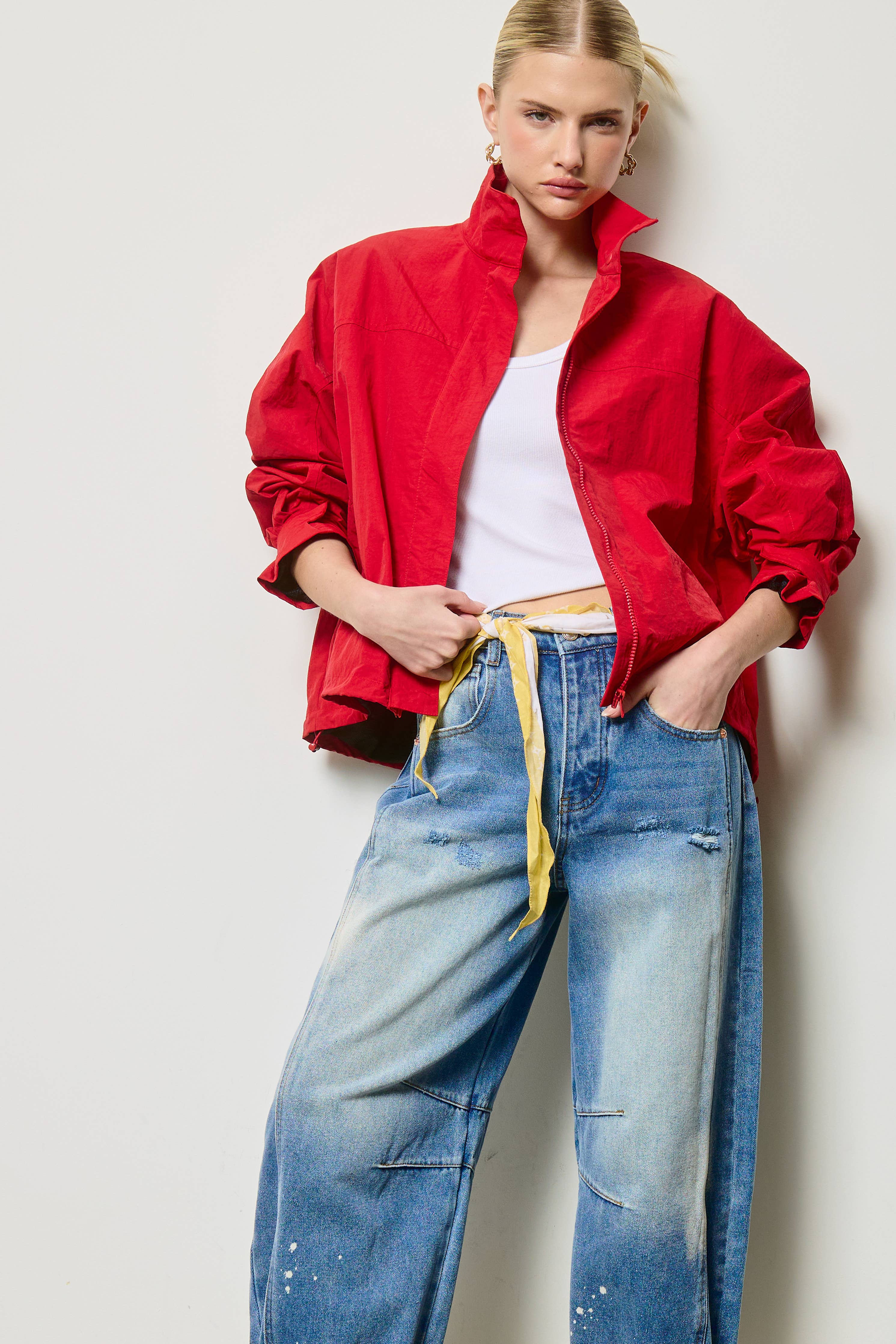 Utility Windbreaker Jacket