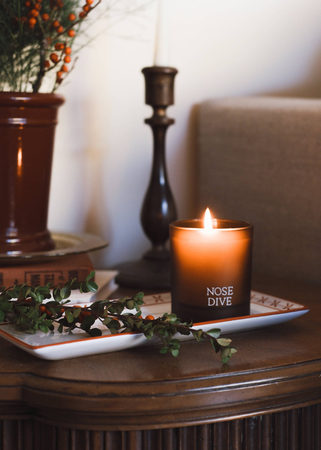 Nose Dive Snow Days Candle