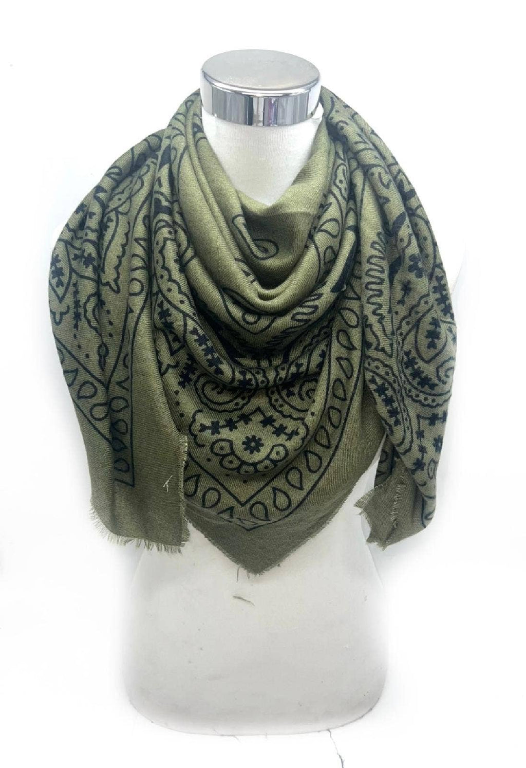 Bandana Print Scarf