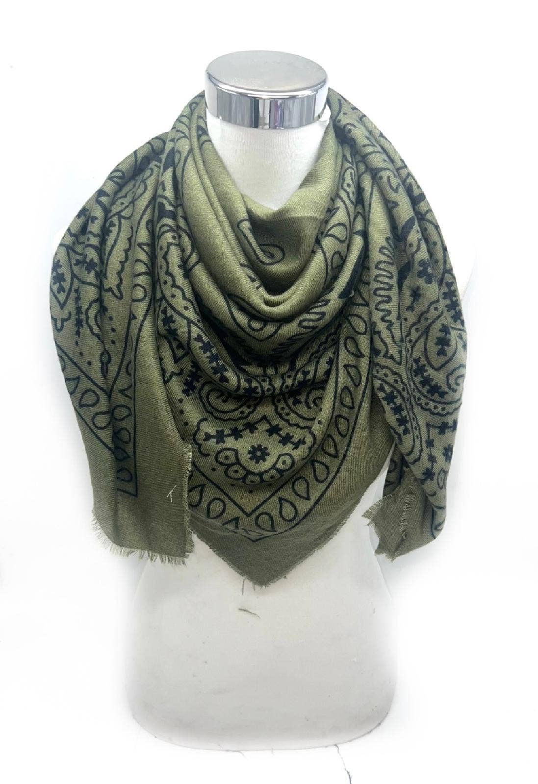 Bandana Print Scarf