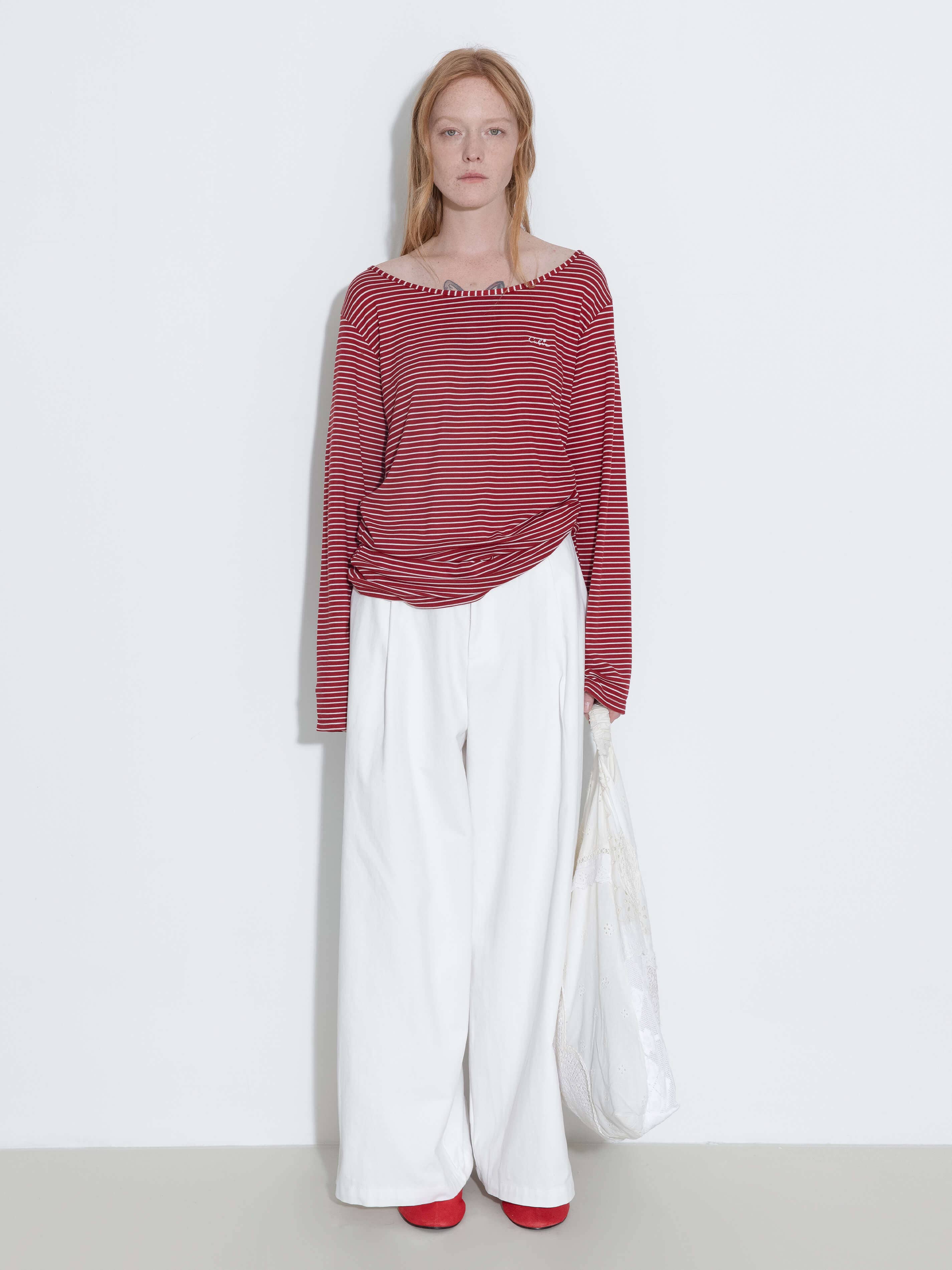 Palazzo pants in Olive green