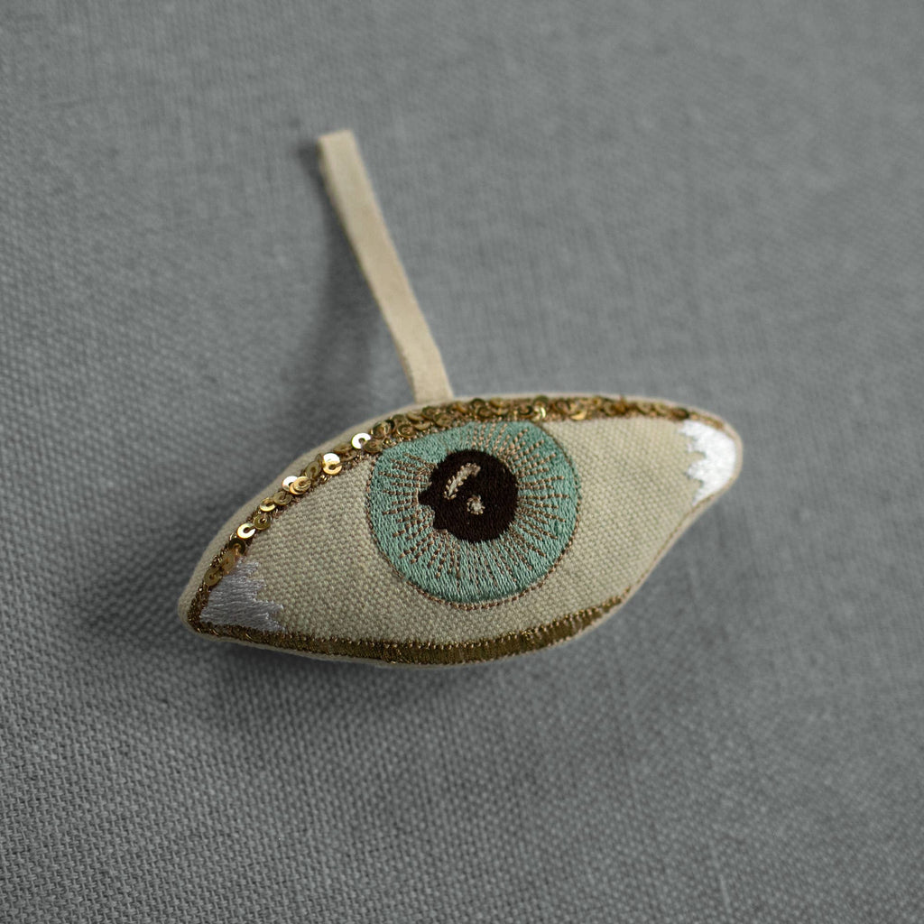 Evil Eye, Cotton & Lavender stuffed Ornament