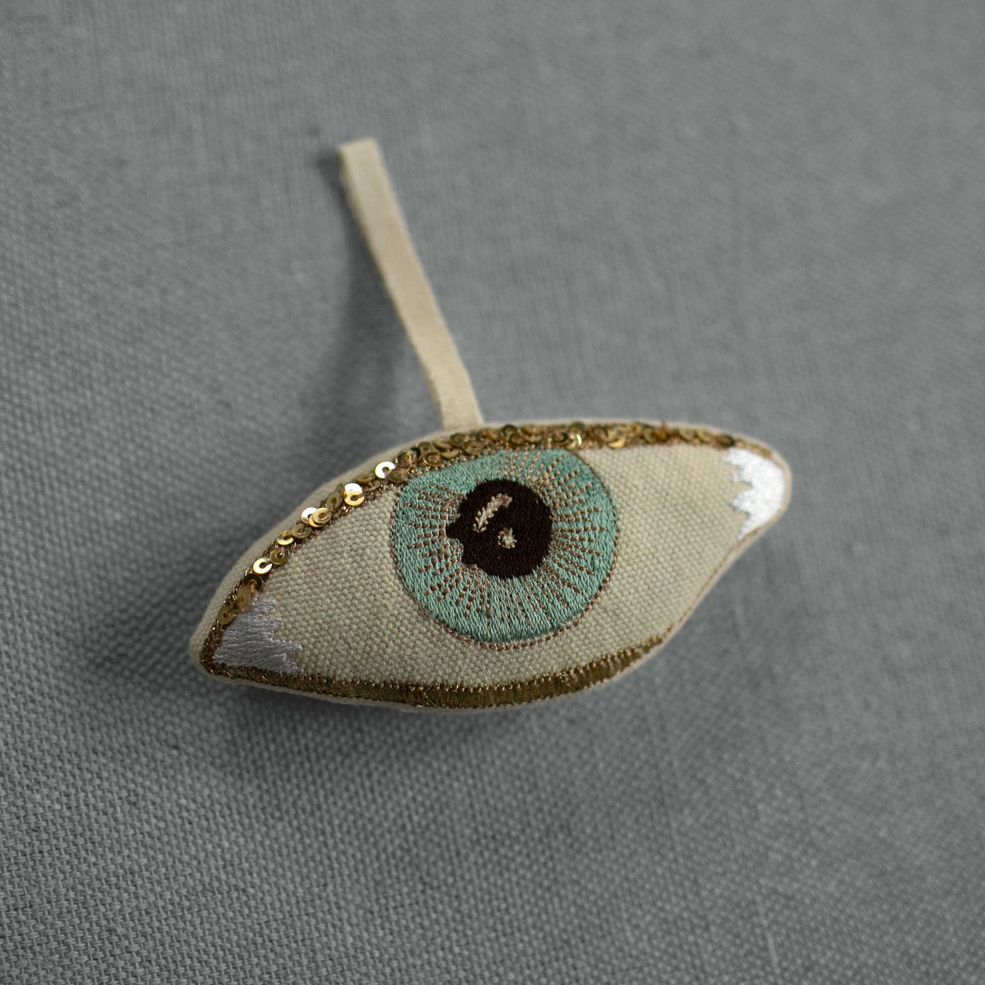 Evil Eye, Cotton & Lavender stuffed Ornament
