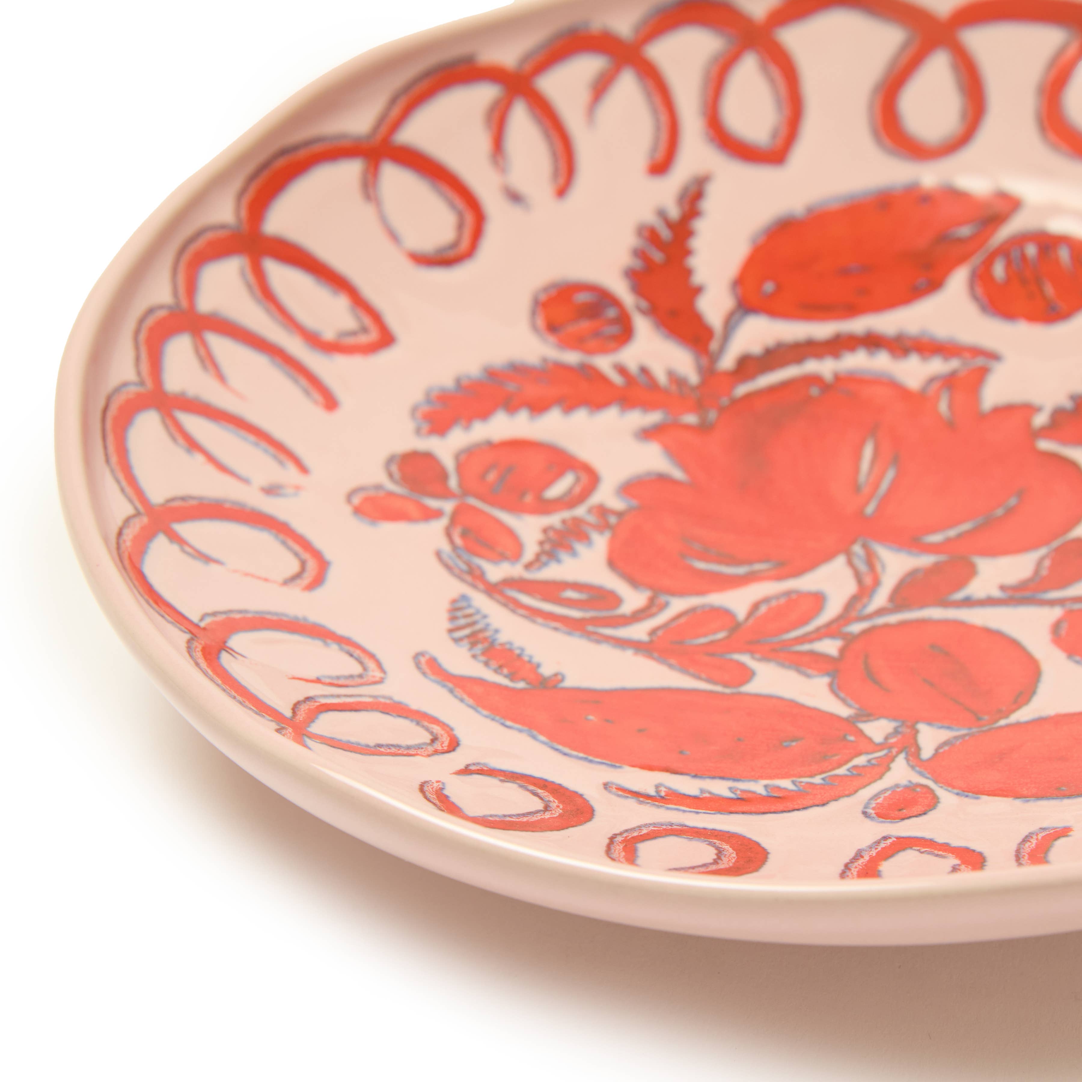 Caravan Home Amalfi Pasta Bowl - Pink