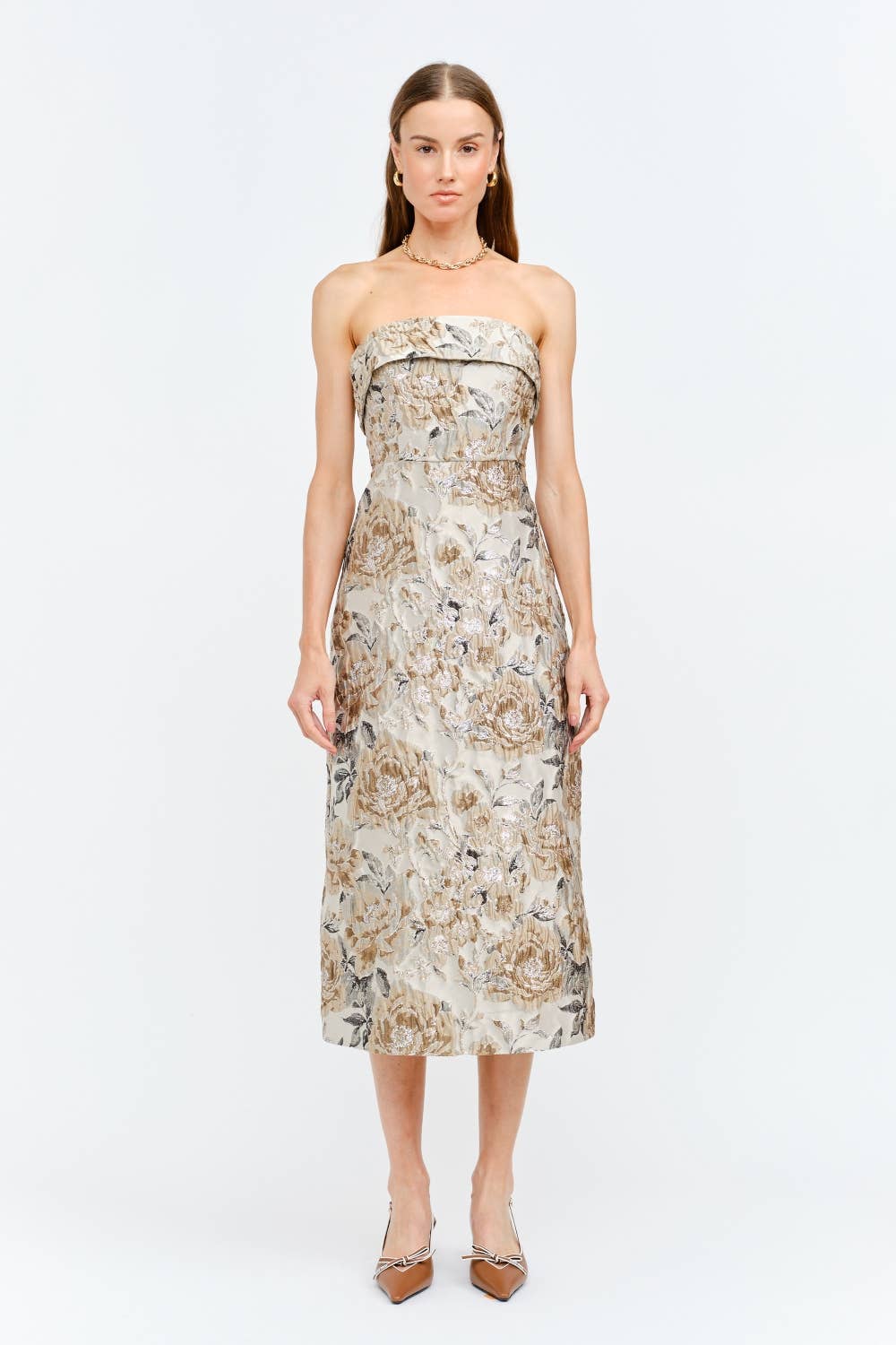 Isadora Dress - TAUPE