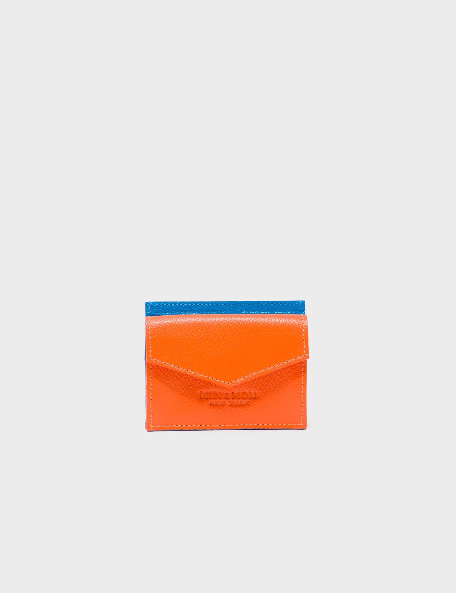 Felix Leather Cardholder:  Ibiza Blue