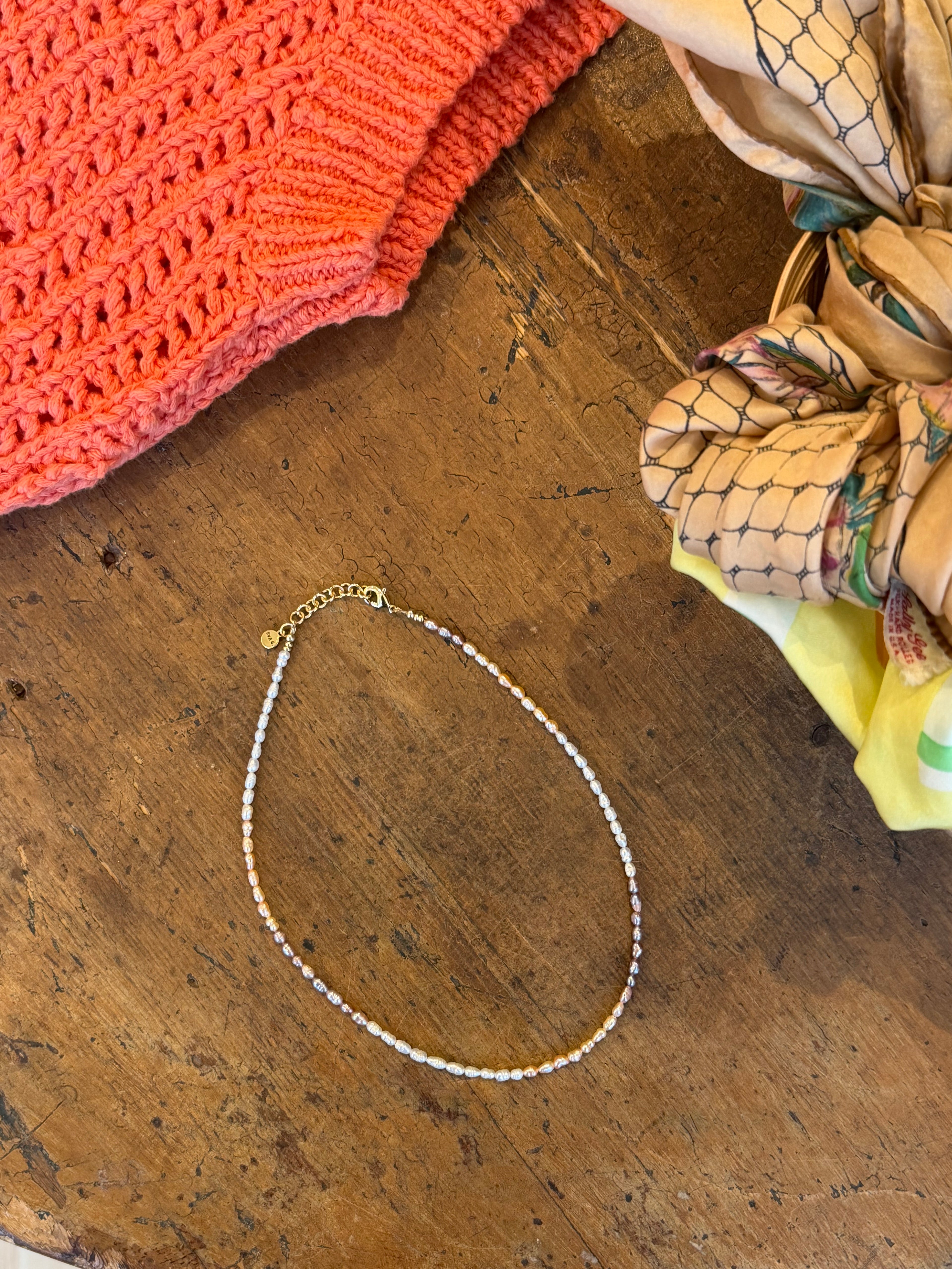 Baby Ombré Pearl Necklace