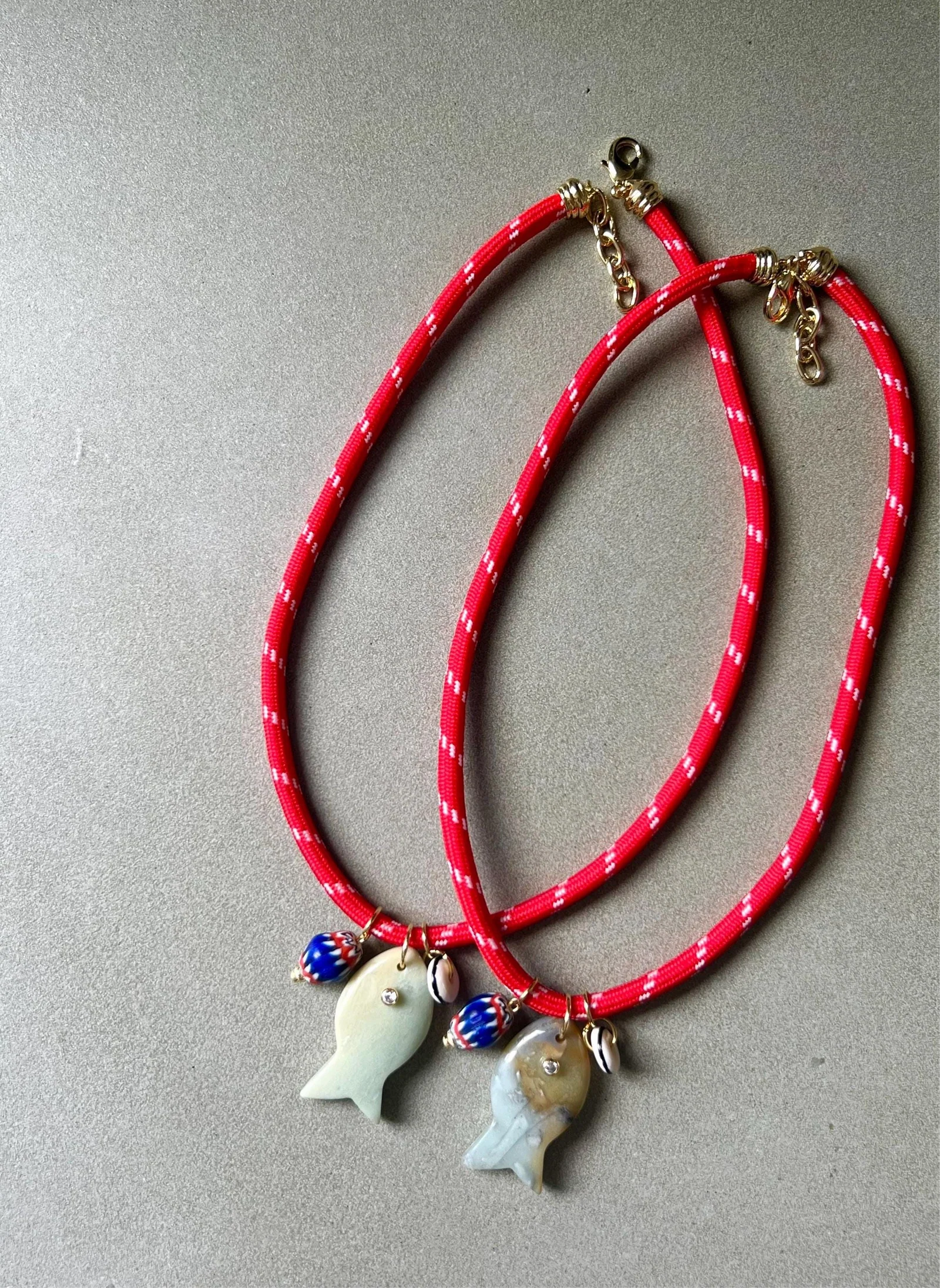 Red Fishy Necklace