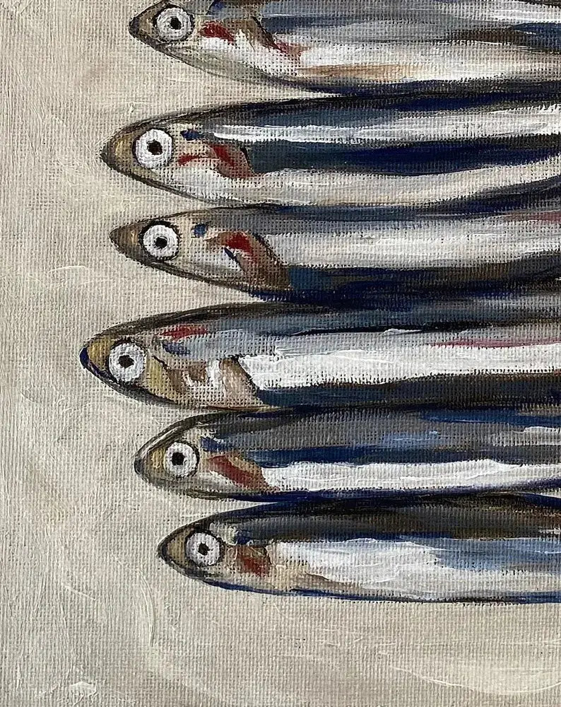 SARDINES - Framed Art Print